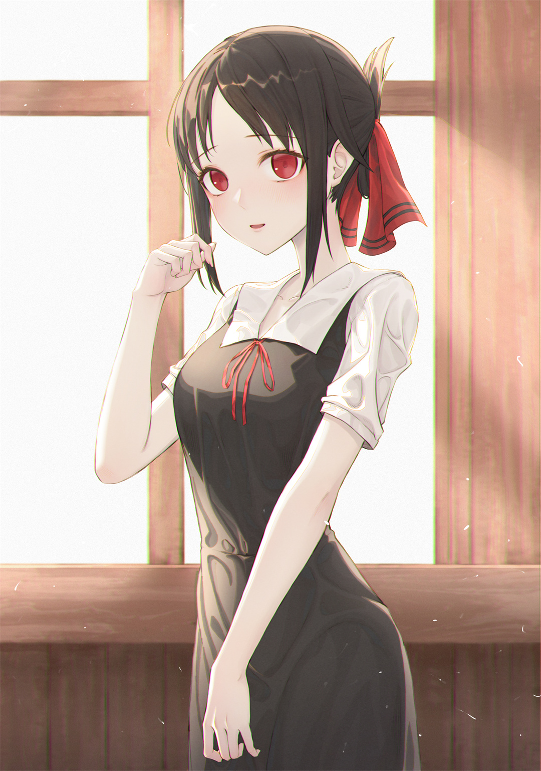 【P站画师推荐】黑长直美少女 甘雨 Saber 艾米莉娅 日本插画师Eichi的插画作品 P站画师-第2张
