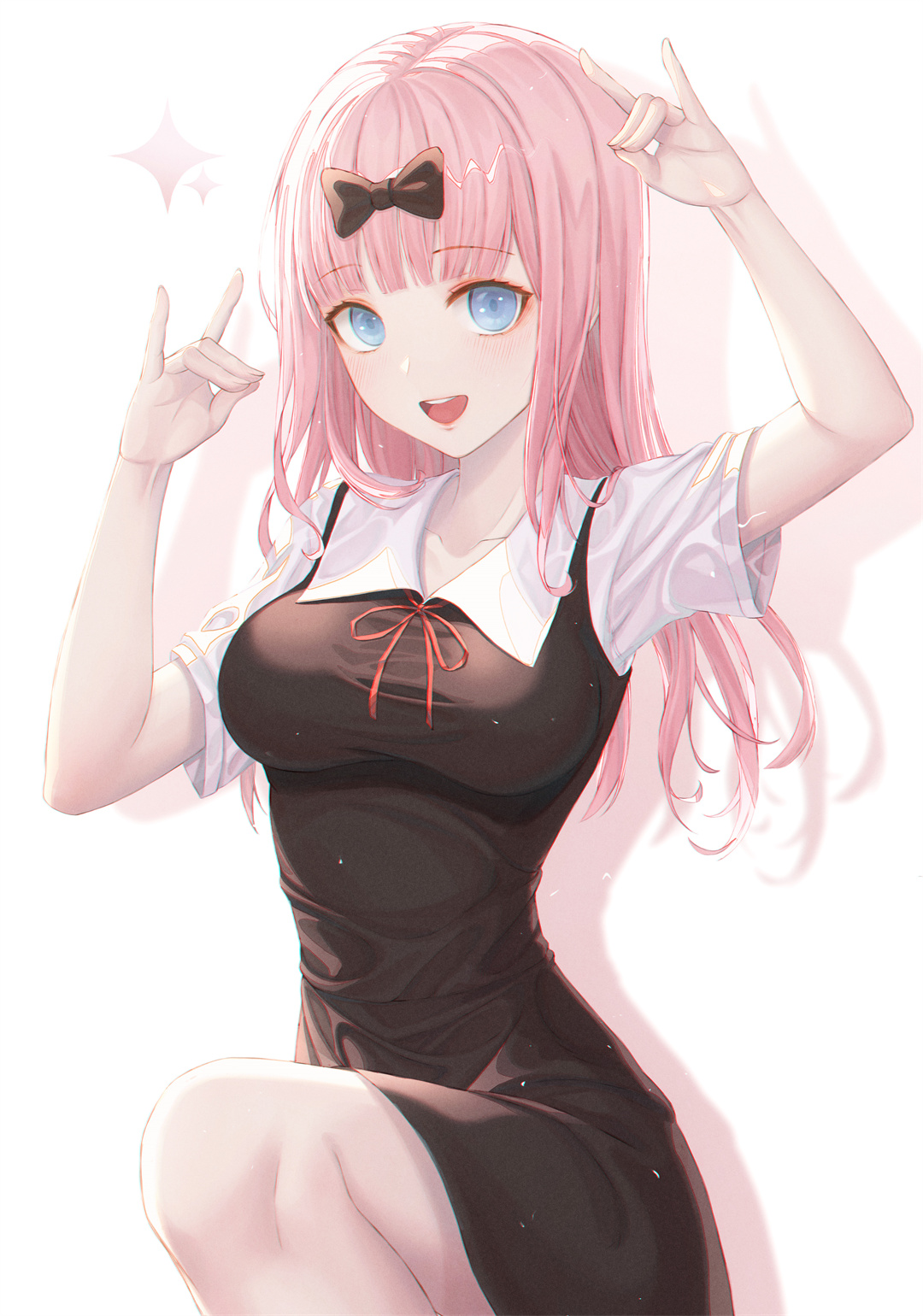 【P站画师推荐】黑长直美少女 甘雨 Saber 艾米莉娅 日本插画师Eichi的插画作品 P站画师-第5张