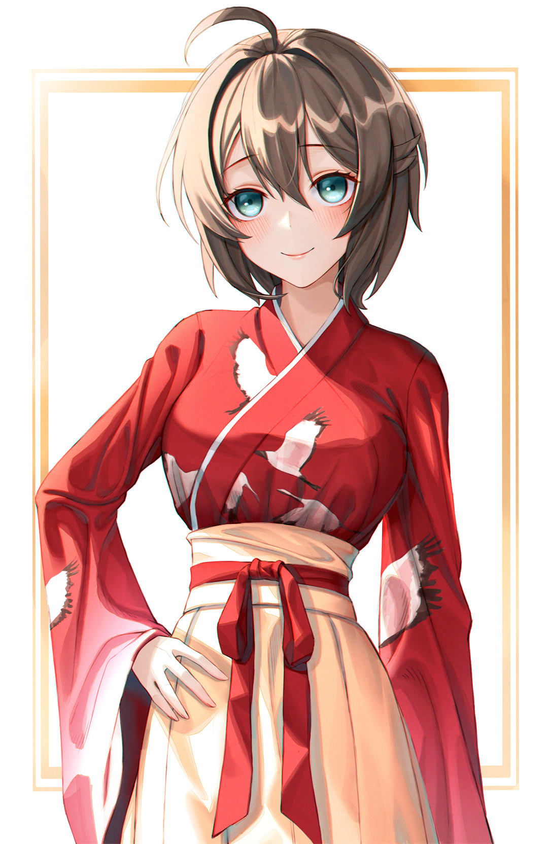 【P站画师推荐】黑长直美少女 甘雨 Saber 艾米莉娅 日本插画师Eichi的插画作品 P站画师-第14张