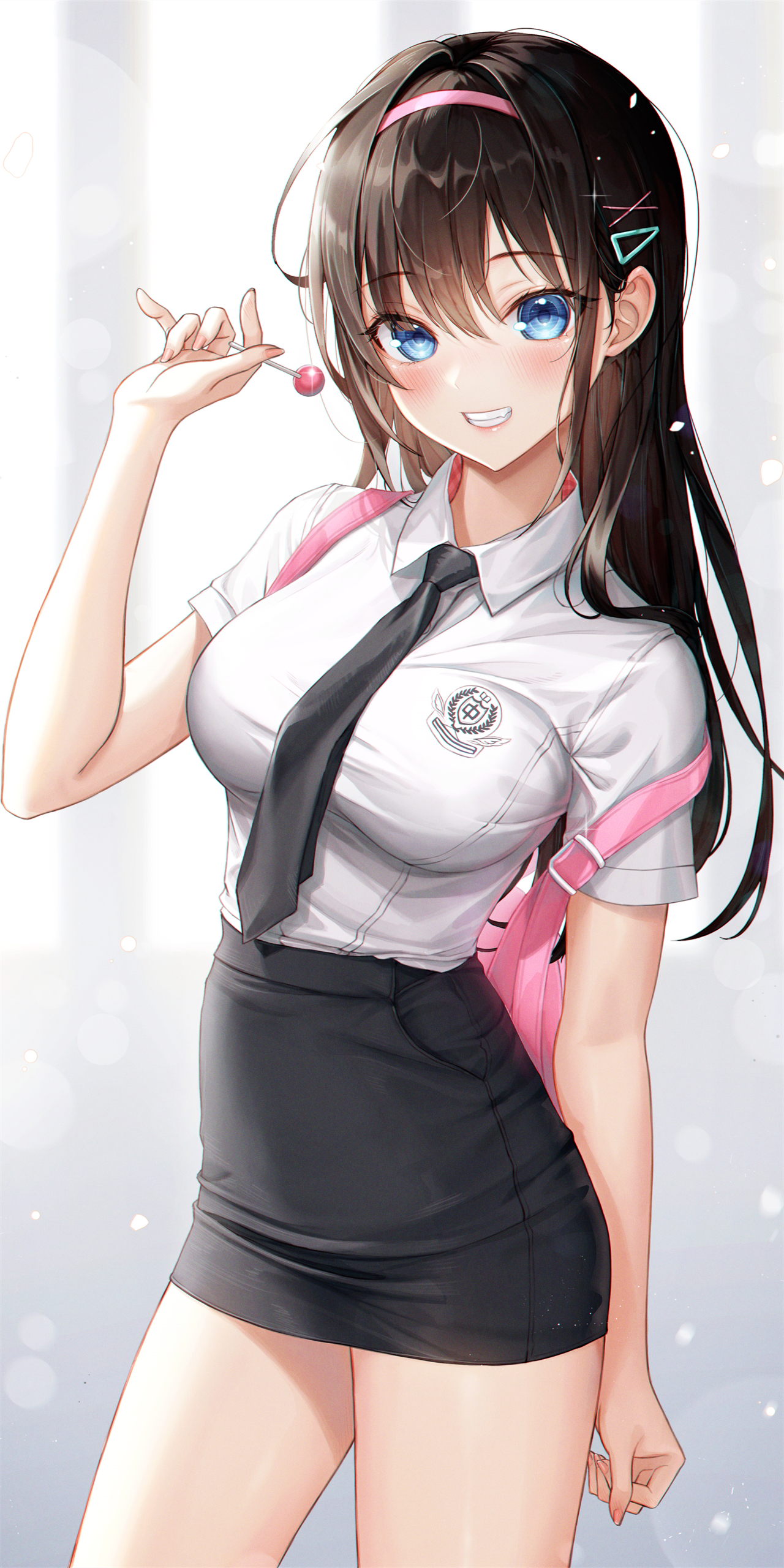 【全屏手机壁纸】JK制服 女仆等动漫手机壁纸推荐 0630期 手机壁纸-第7张