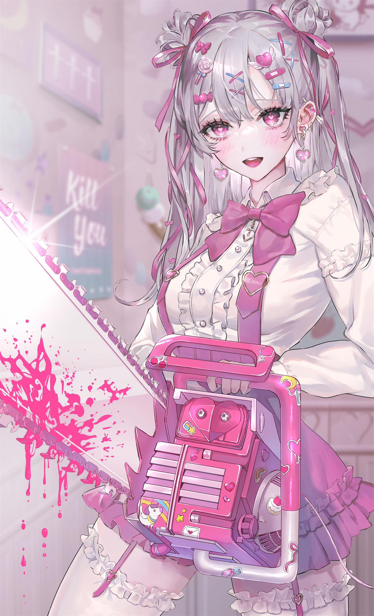 【P站插画推荐】爱丽丝 金发少女 风景插画 兽耳萌妹  插画排行推荐 P站美图-第2张