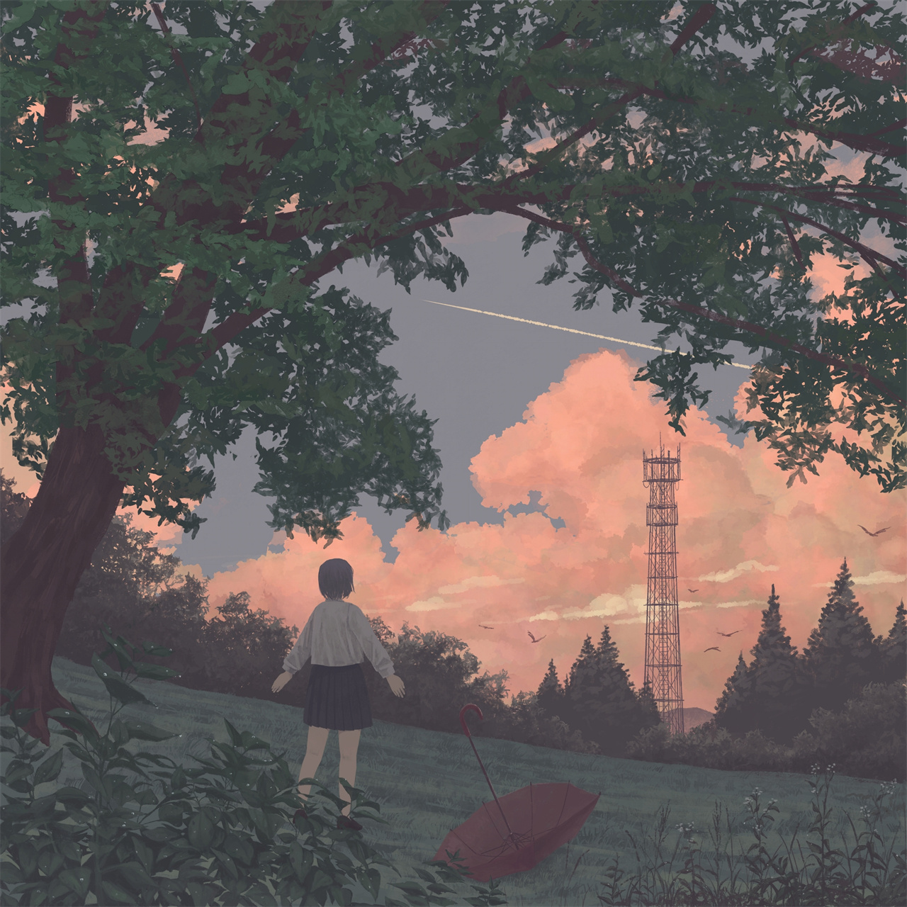 【P站插画推荐】爱丽丝 金发少女 风景插画 兽耳萌妹  插画排行推荐 P站美图-第5张