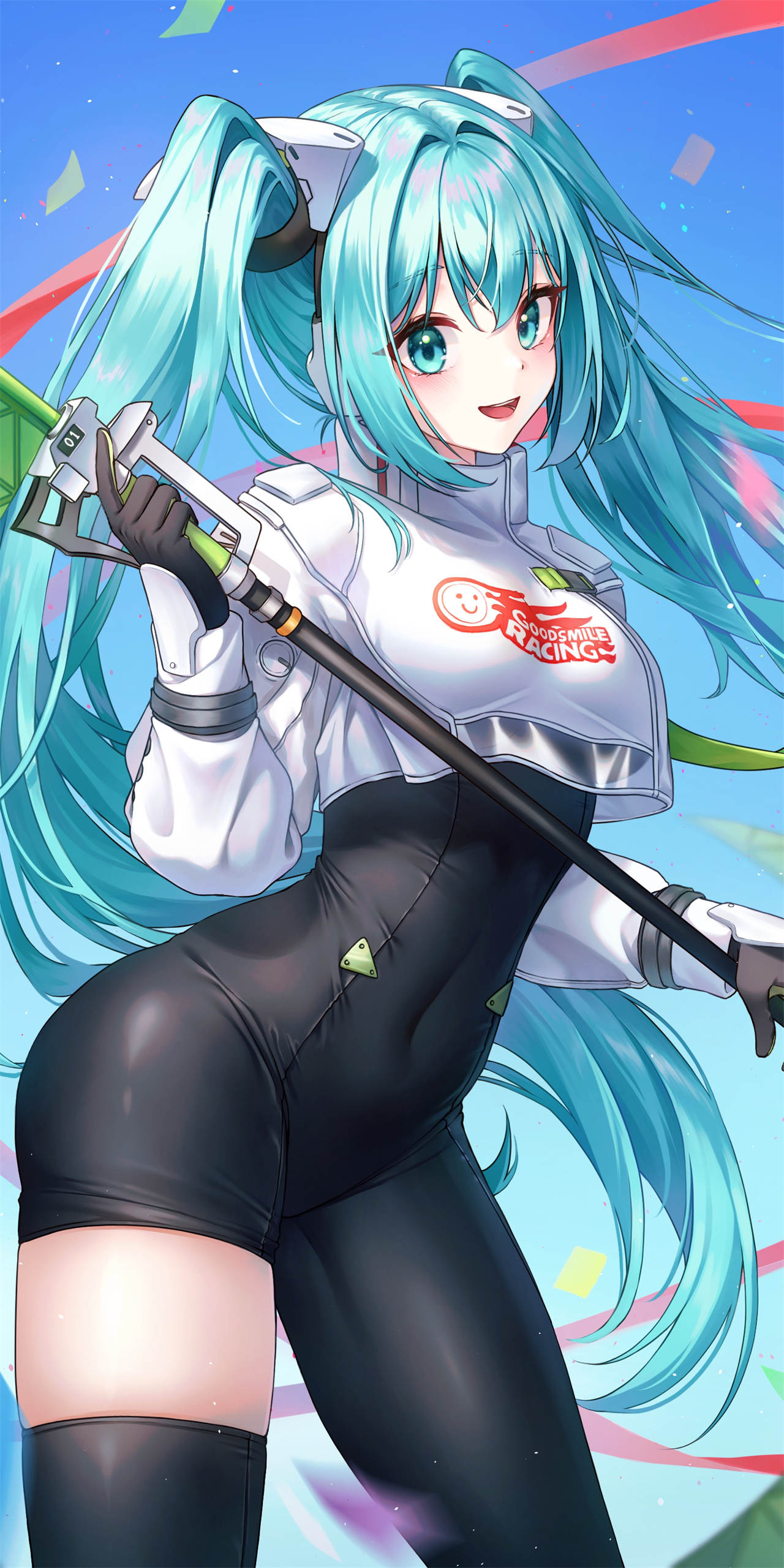 【全屏手机壁纸】双马尾的初音未来 动漫手机壁纸推荐 2k壁纸 4k壁纸 二次元图片壁纸 0702期 手机壁纸-第3张
