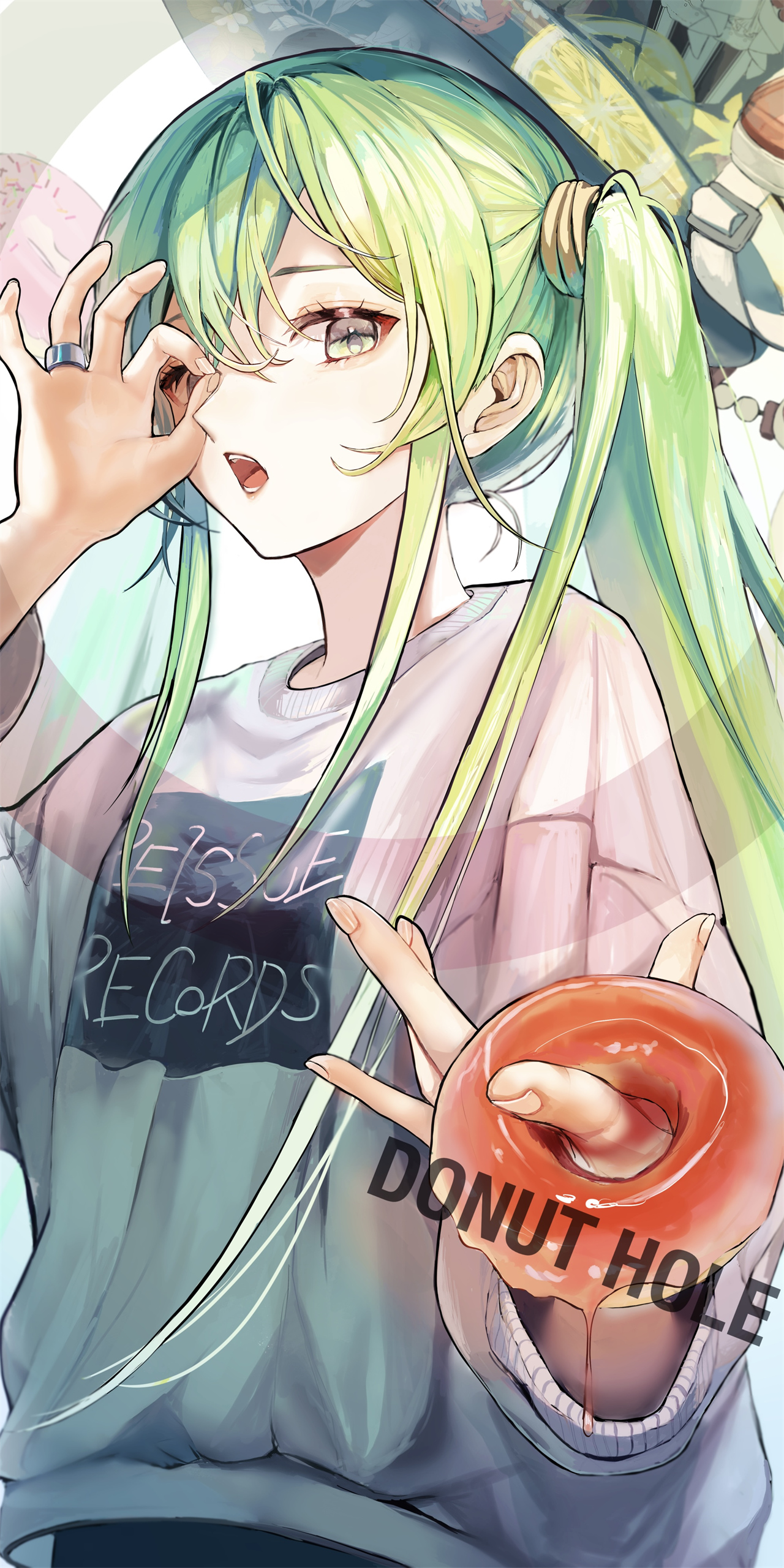 【全屏手机壁纸】双马尾的初音未来 动漫手机壁纸推荐 2k壁纸 4k壁纸 二次元图片壁纸 0702期 手机壁纸-第4张