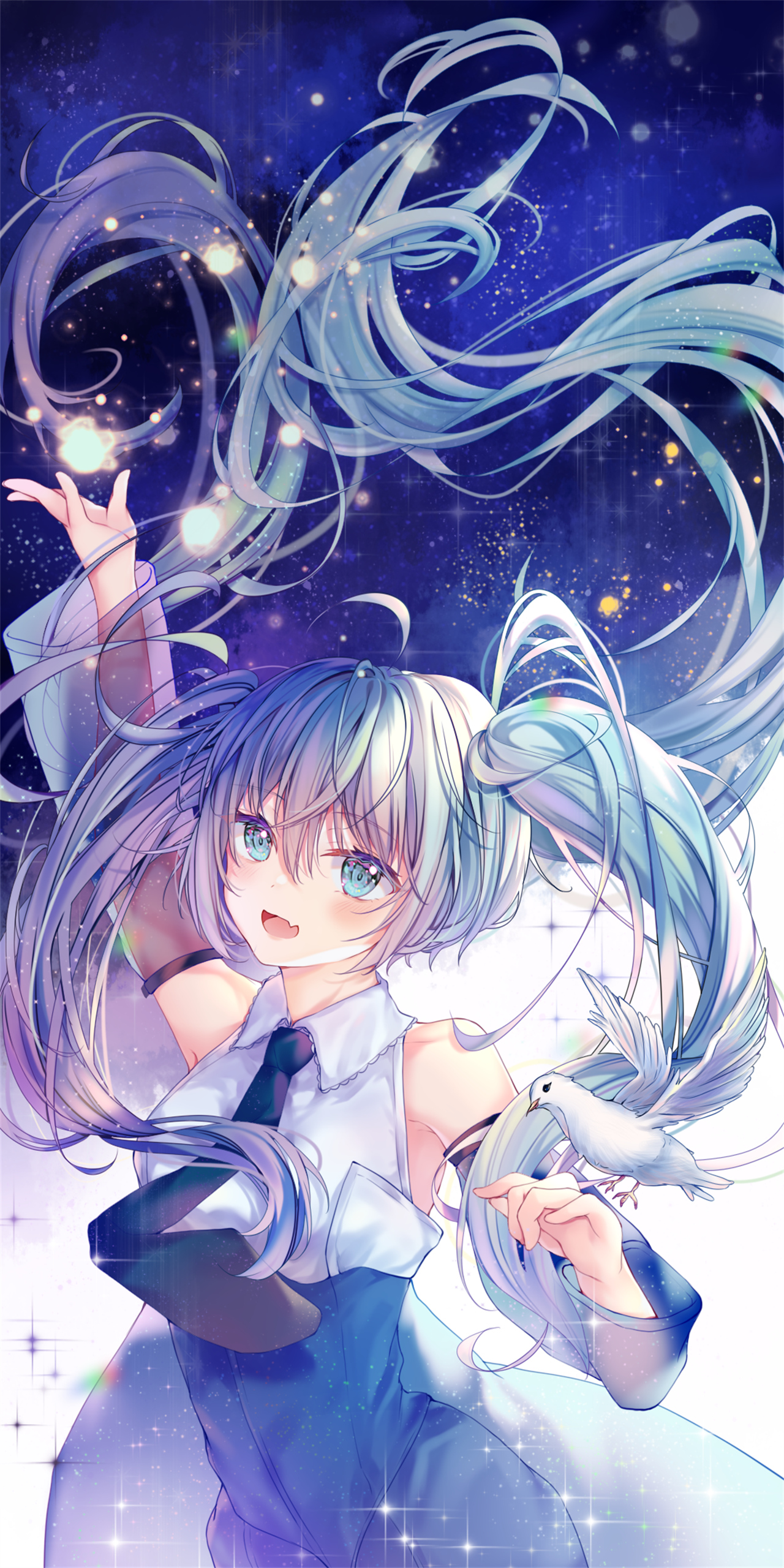 【全屏手机壁纸】双马尾的初音未来 动漫手机壁纸推荐 2k壁纸 4k壁纸 二次元图片壁纸 0702期 手机壁纸-第10张