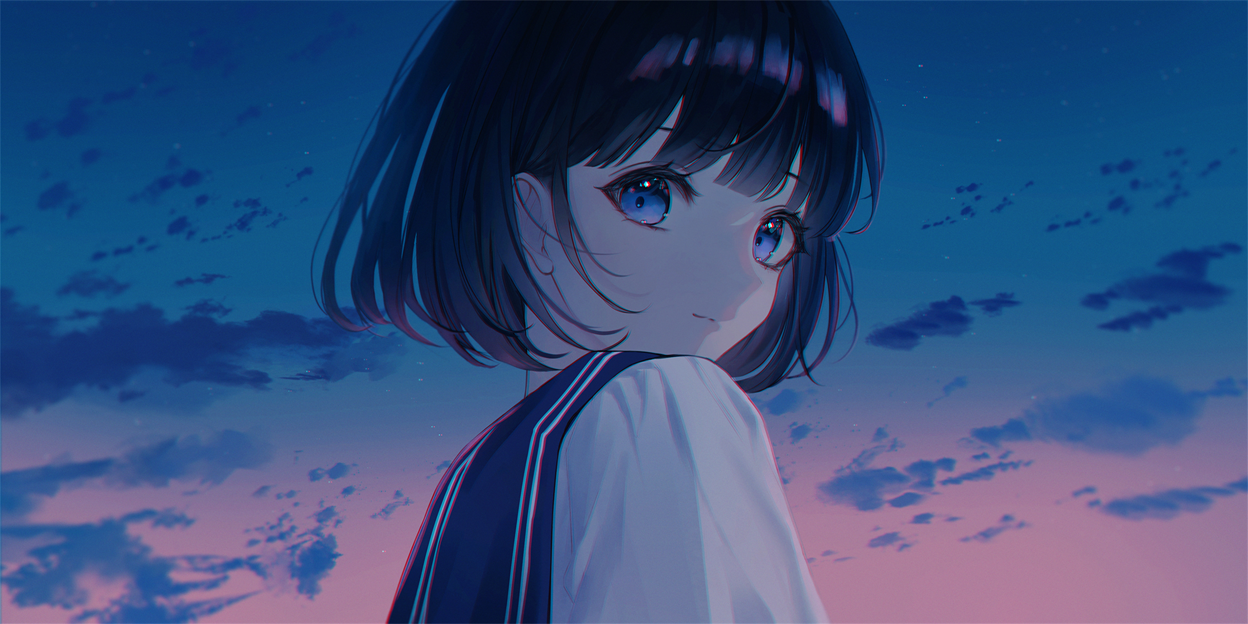【插画美图推荐】白色连衣裙 赛马娘 东海帝王 原神胡桃插画壁纸推荐 P站美图-第4张