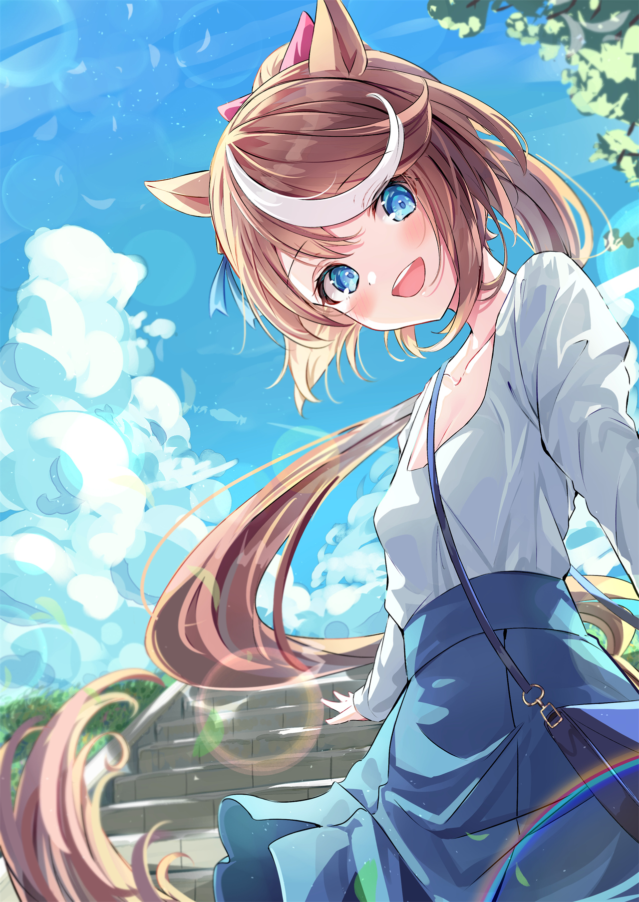 【插画美图推荐】白色连衣裙 赛马娘 东海帝王 原神胡桃插画壁纸推荐 P站美图-第10张
