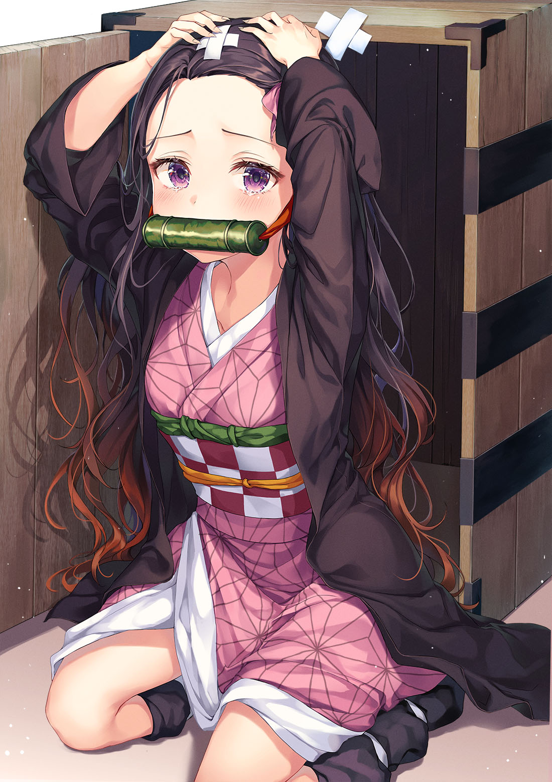 【美图插画推荐】鬼灭之刃  灶门祢豆子同人插画特辑 P站美图-第5张