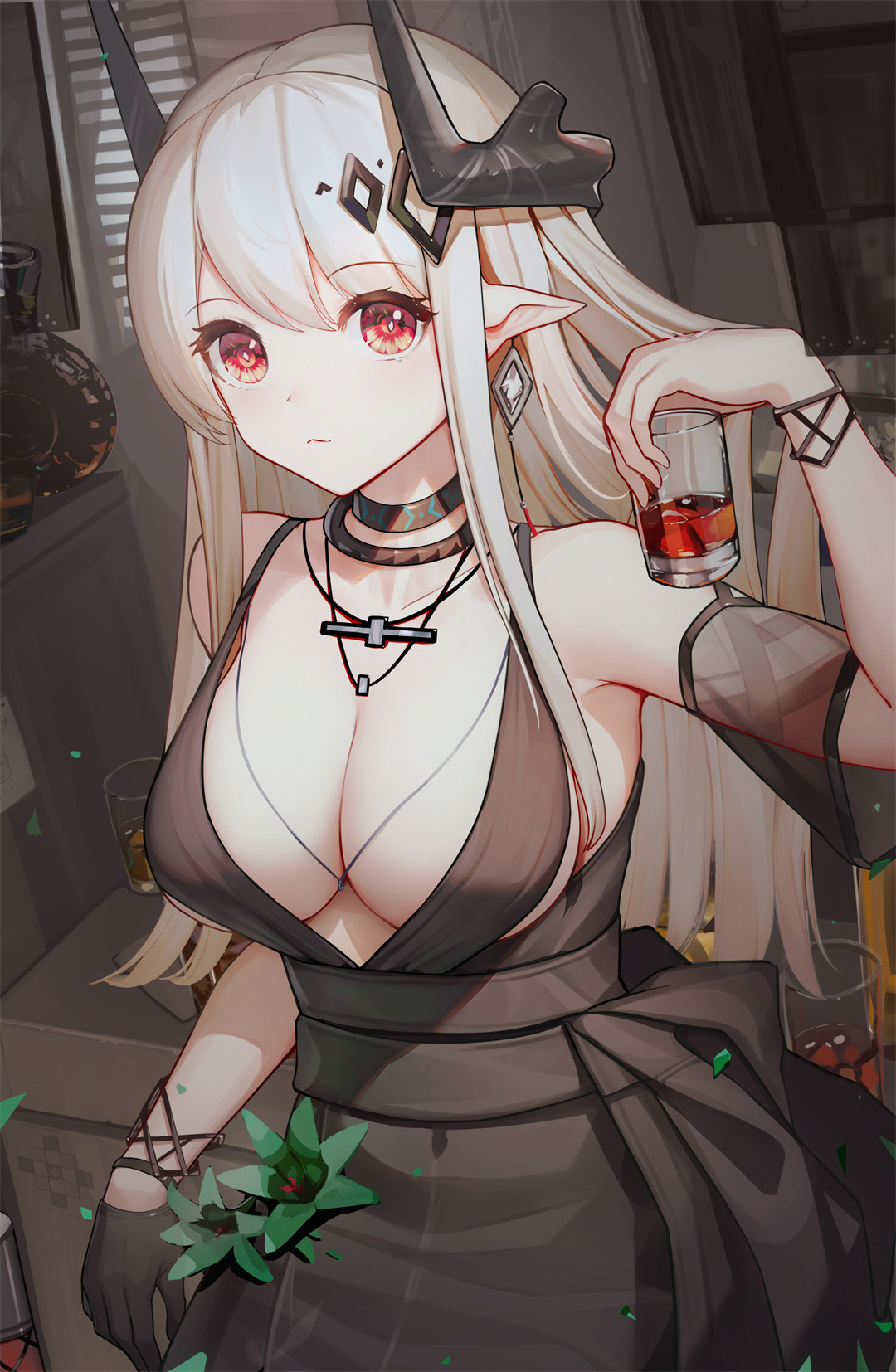 【插画美图】现在我只是罗德岛的干员，我服从您的指挥。明日方舟 泥岩插画壁纸特辑 P站美图-第1张