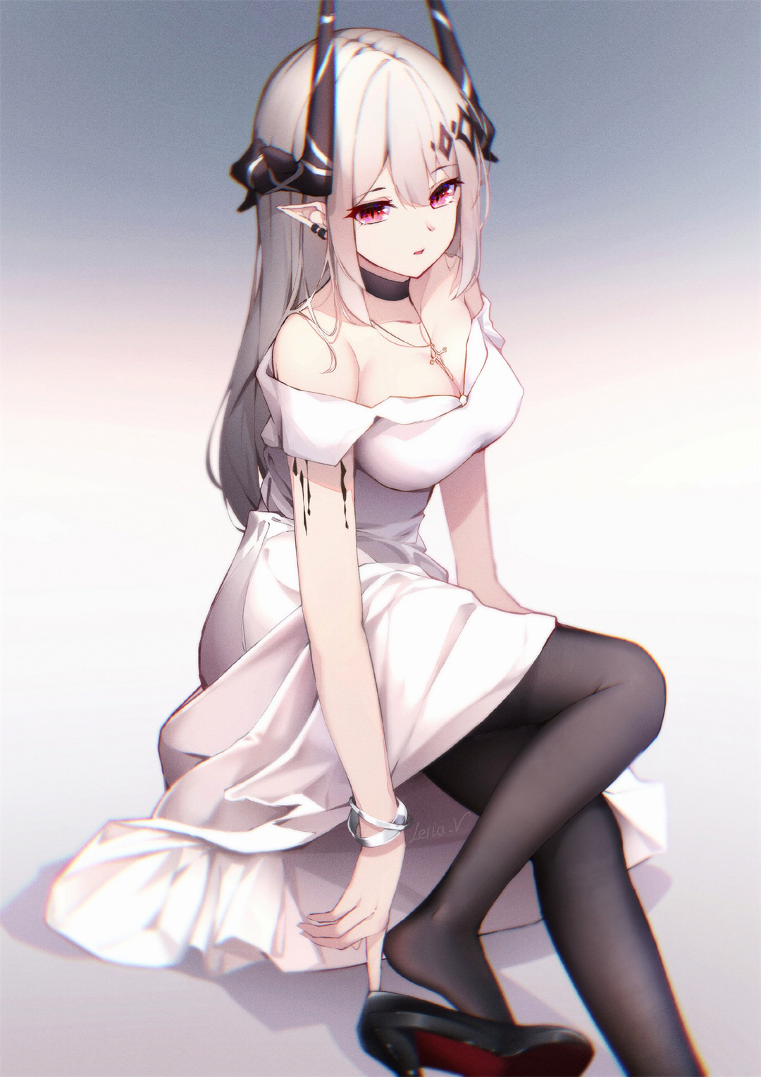 【插画美图】现在我只是罗德岛的干员，我服从您的指挥。明日方舟 泥岩插画壁纸特辑 P站美图-第14张