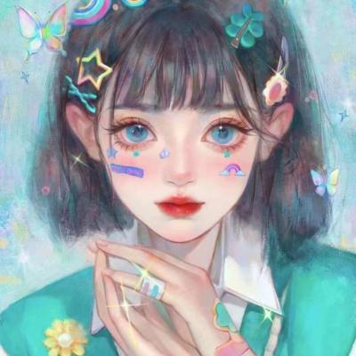 手绘女生头像动漫唯美,快换上吧让自己头像变的优秀 动漫头像-第12张