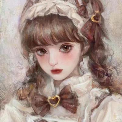 手绘女生头像动漫唯美,快换上吧让自己头像变的优秀 动漫头像-第14张