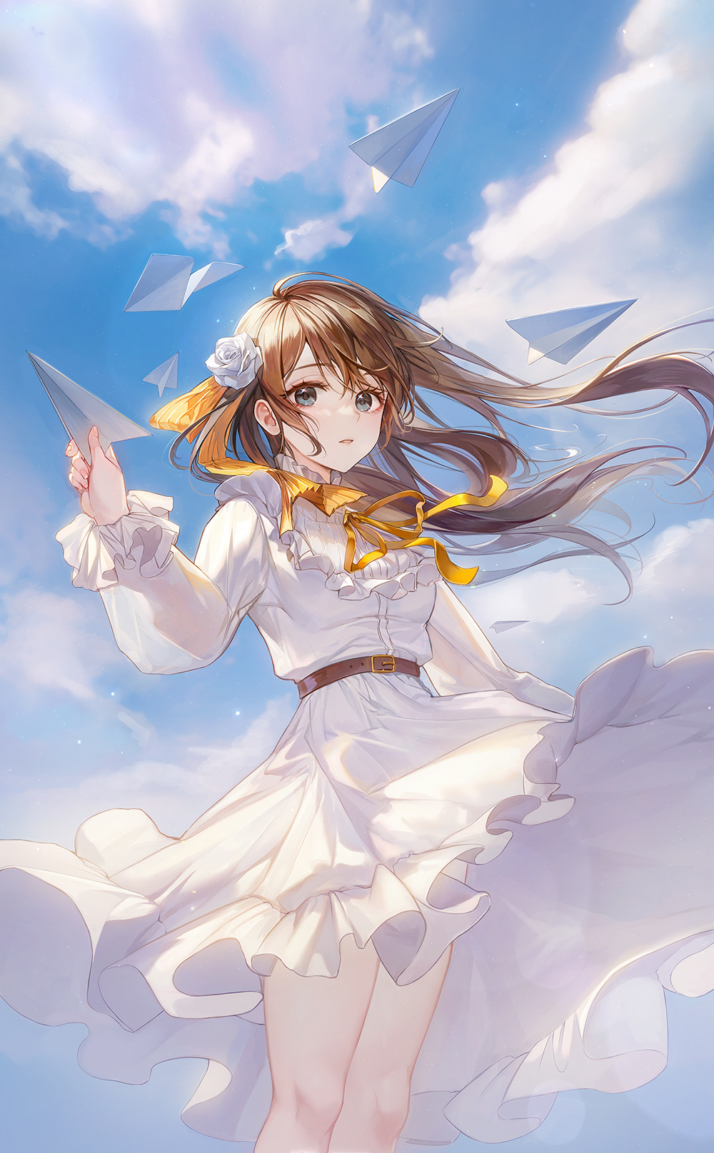 【插画美图】JK制服 初音未来 原神 甘雨 八重神子和雷电将军 今日美图壁纸清凉袭来 P站美图-第1张