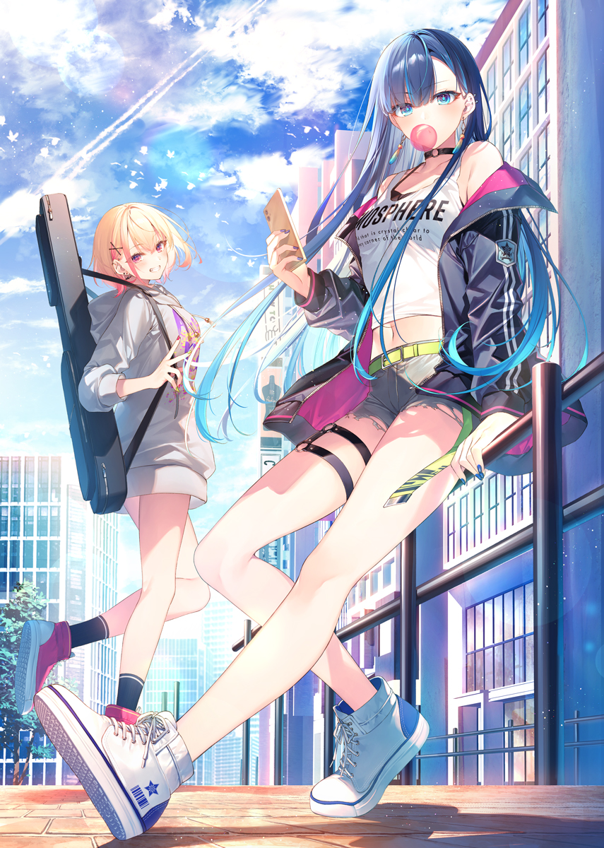 【插画美图】JK制服 初音未来 原神 甘雨 八重神子和雷电将军 今日美图壁纸清凉袭来 P站美图-第2张