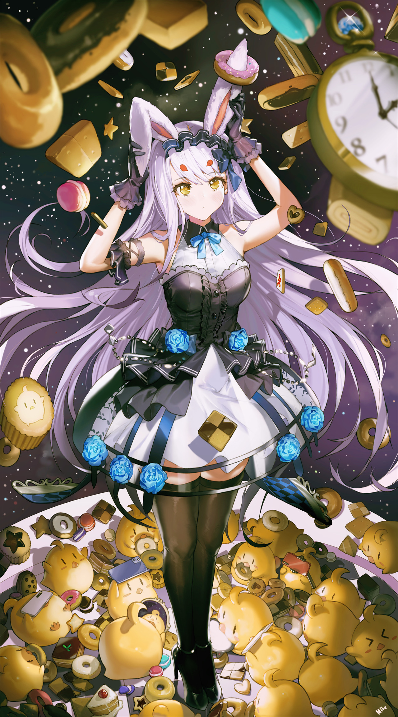 【插画美图】JK制服 初音未来 原神 甘雨 八重神子和雷电将军 今日美图壁纸清凉袭来 P站美图-第11张