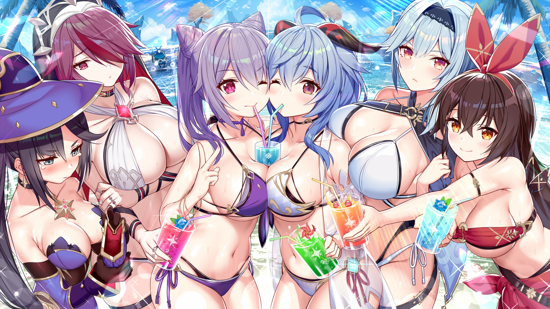 【插画美图】砂狼白子 白州梓 阿露 日奈 碧蓝档案系列美图壁纸特辑 P站美图-第1张