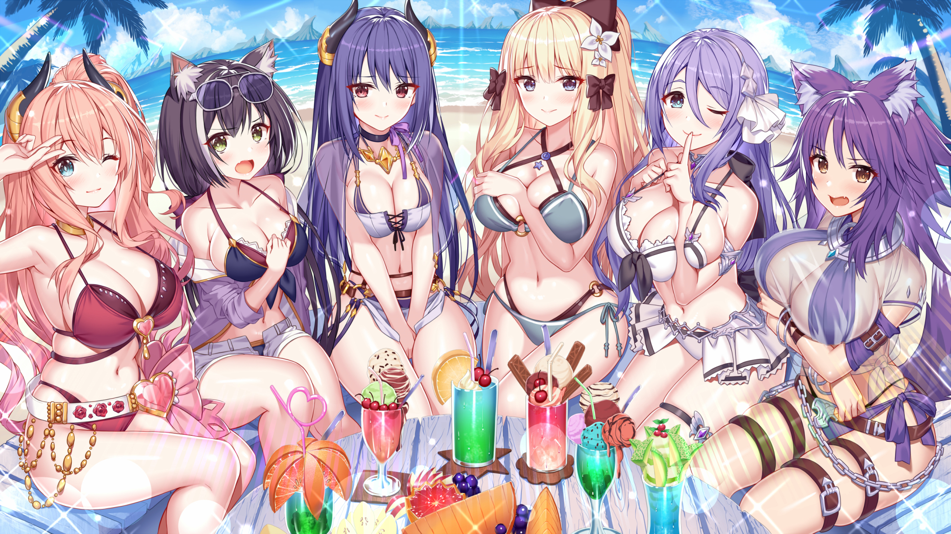 【插画美图】砂狼白子 白州梓 阿露 日奈 碧蓝档案系列美图壁纸特辑 P站美图-第2张