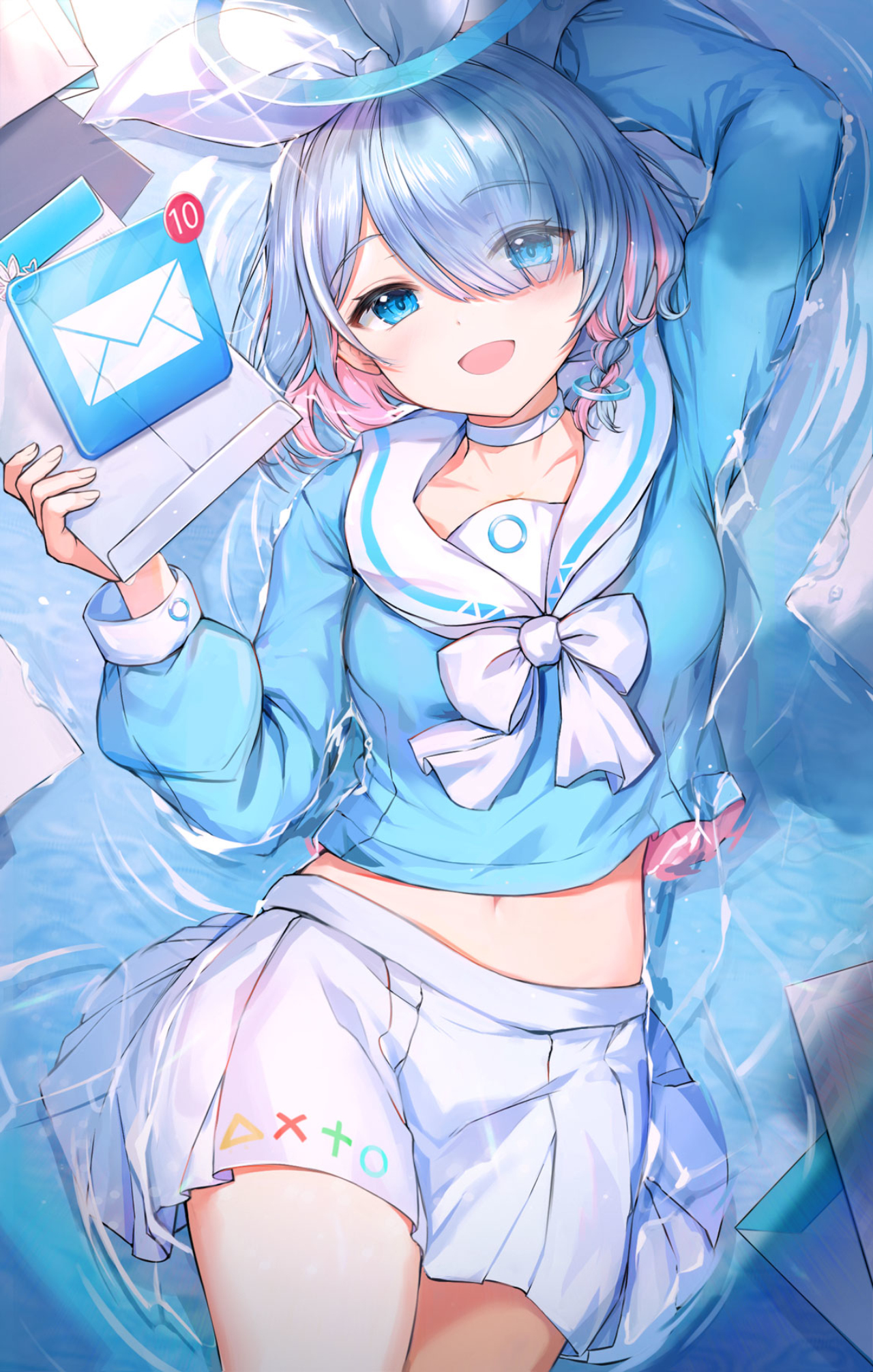 【插画美图】砂狼白子 白州梓 阿露 日奈 碧蓝档案系列美图壁纸特辑 P站美图-第11张