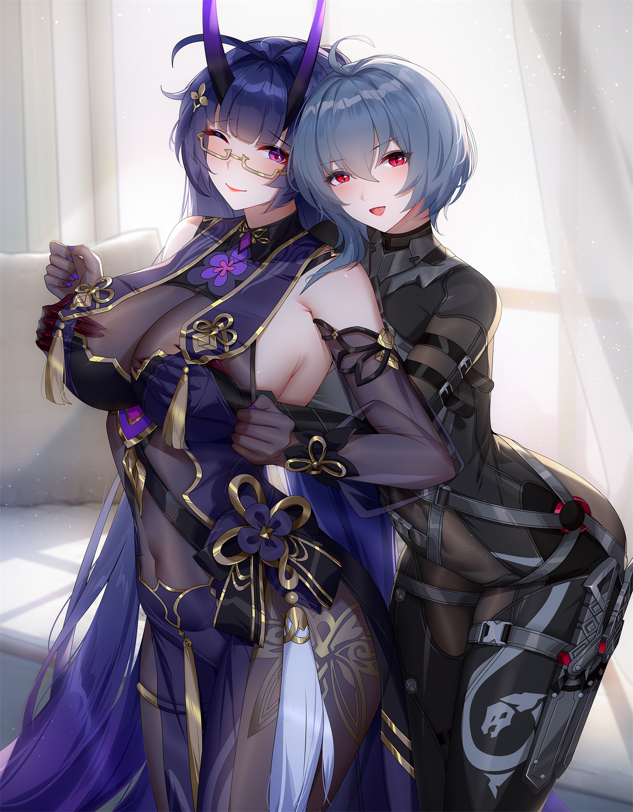 【插画美图】恶魔科学家 崩坏3 雷电芽衣同人插画特辑 P站美图-第10张