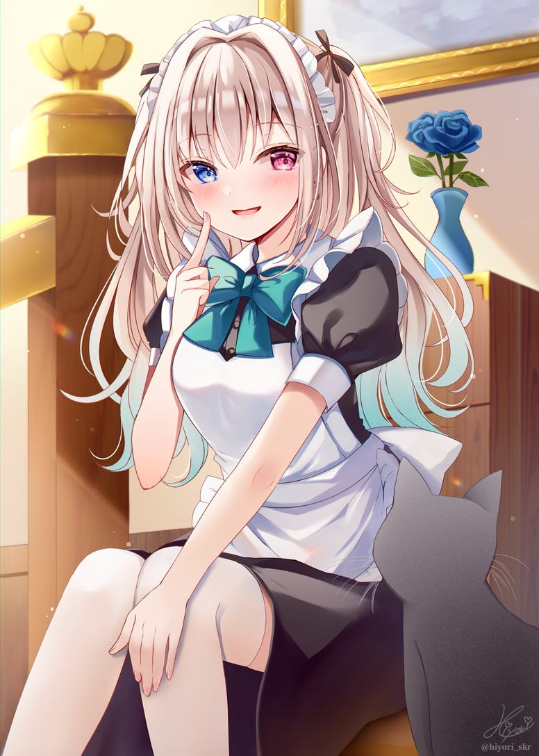 【插画美图】原神 椰羊甘雨 胡桃 双马尾兽耳少女 粉色系少女 插画特辑 P站美图-第5张