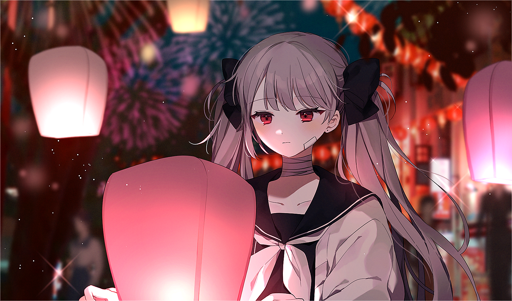 【插画美图】原神 椰羊甘雨 胡桃 双马尾兽耳少女 粉色系少女 插画特辑 P站美图-第11张