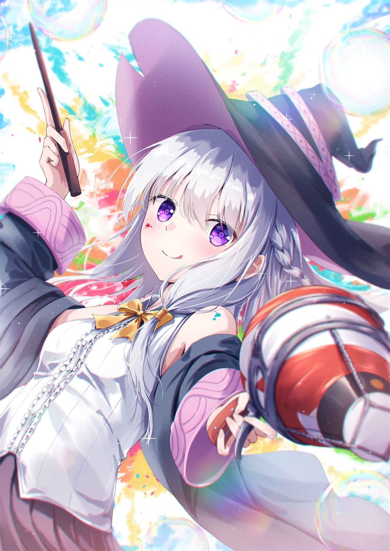 【插画美图】俏皮可爱的美少女 你也会魔法吗？ 魔女之旅 伊蕾娜同人插画特辑 P站美图-第14张