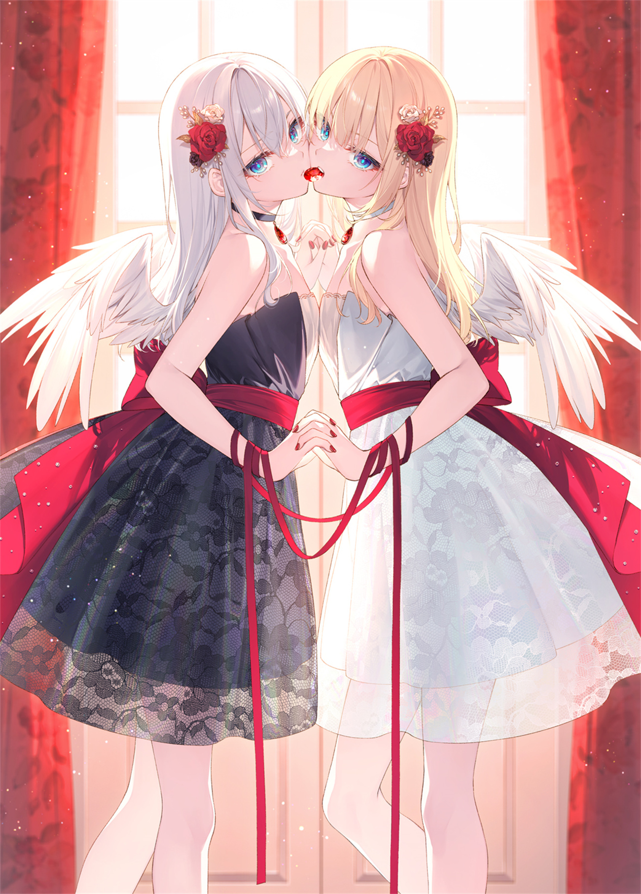 【插画美图】LOLITA少女 连衣裙 赛马娘 原神甘雨 JK制服美腿推荐 P站美图-第1张
