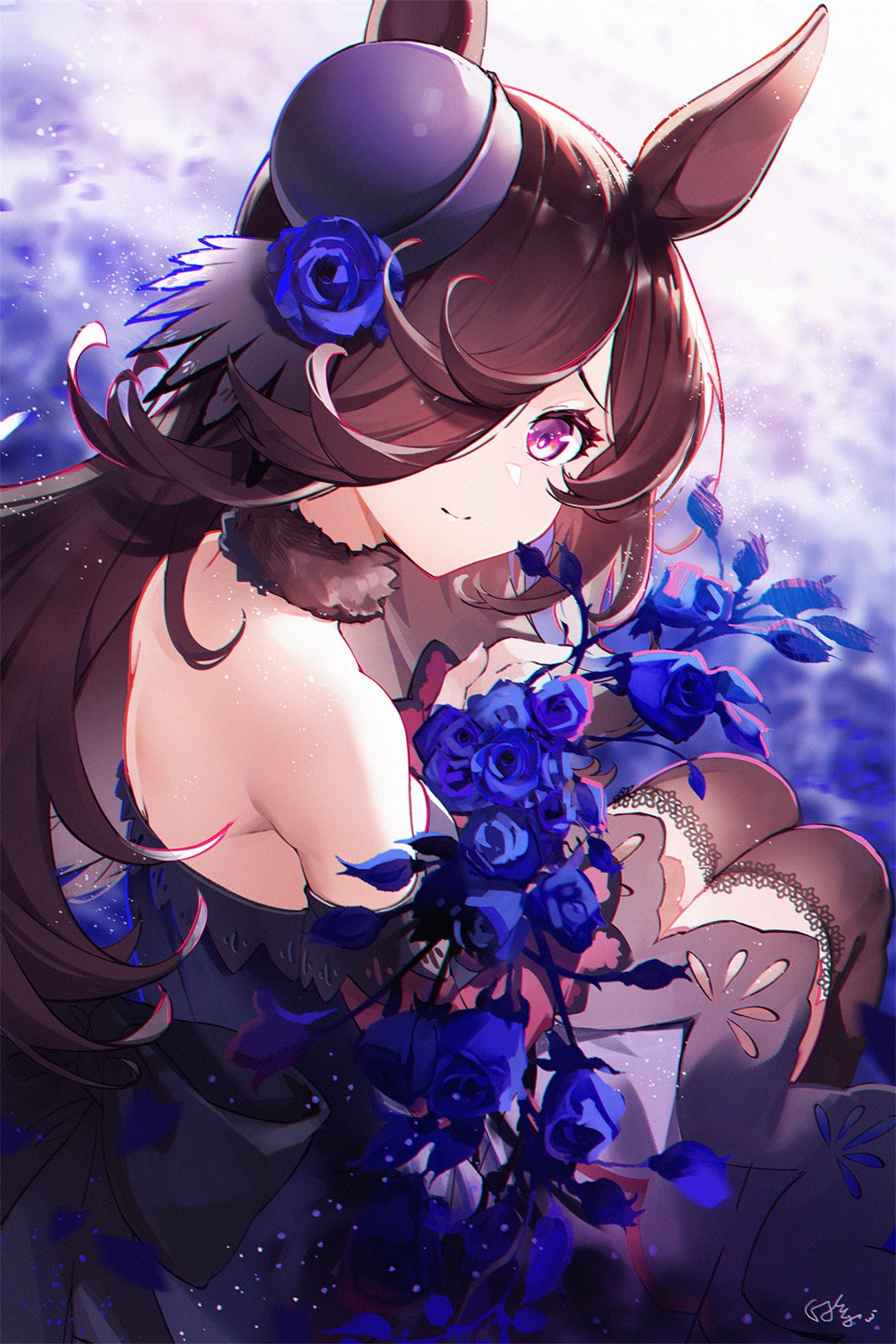【插画美图】LOLITA少女 连衣裙 赛马娘 原神甘雨 JK制服美腿推荐 P站美图-第4张