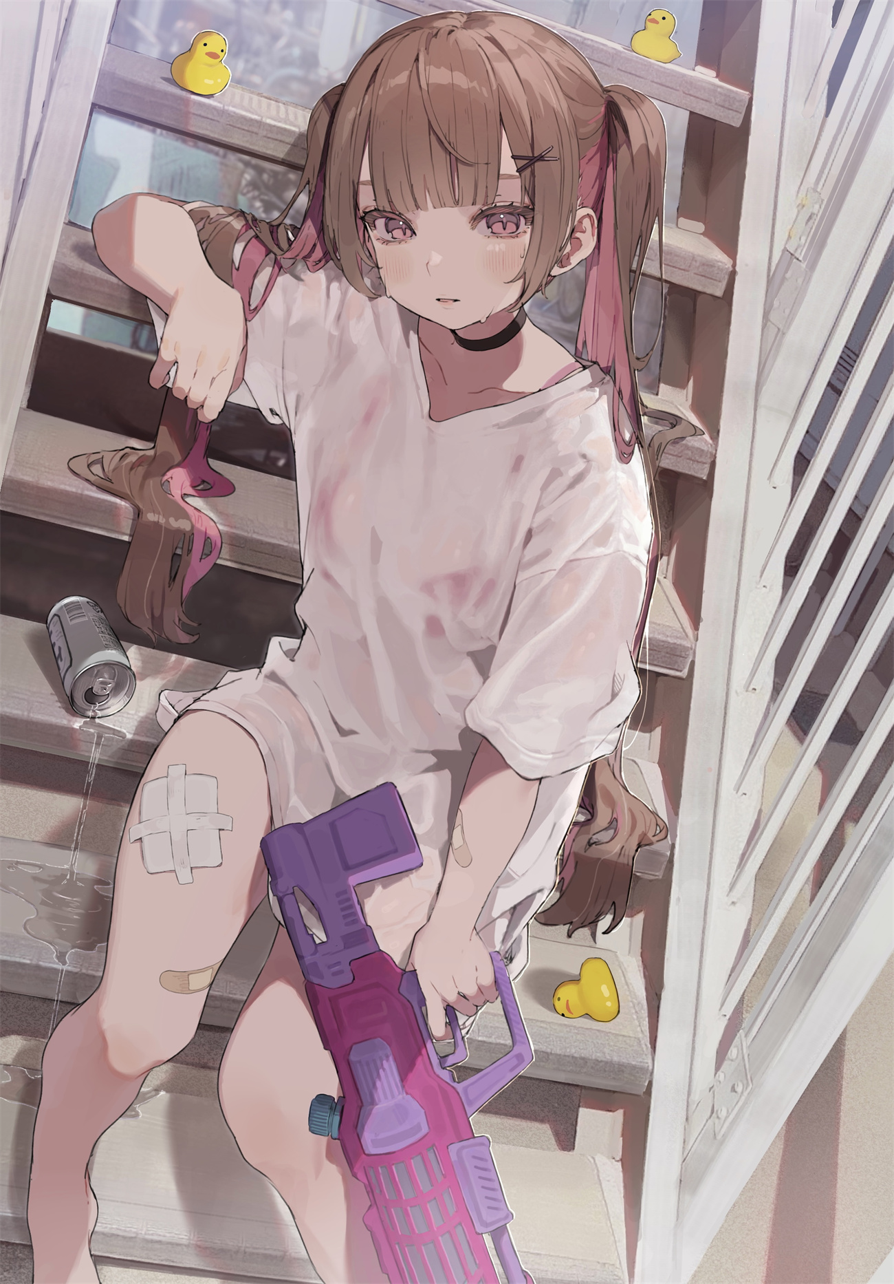 【插画美图】LOLITA少女 连衣裙 赛马娘 原神甘雨 JK制服美腿推荐 P站美图-第5张