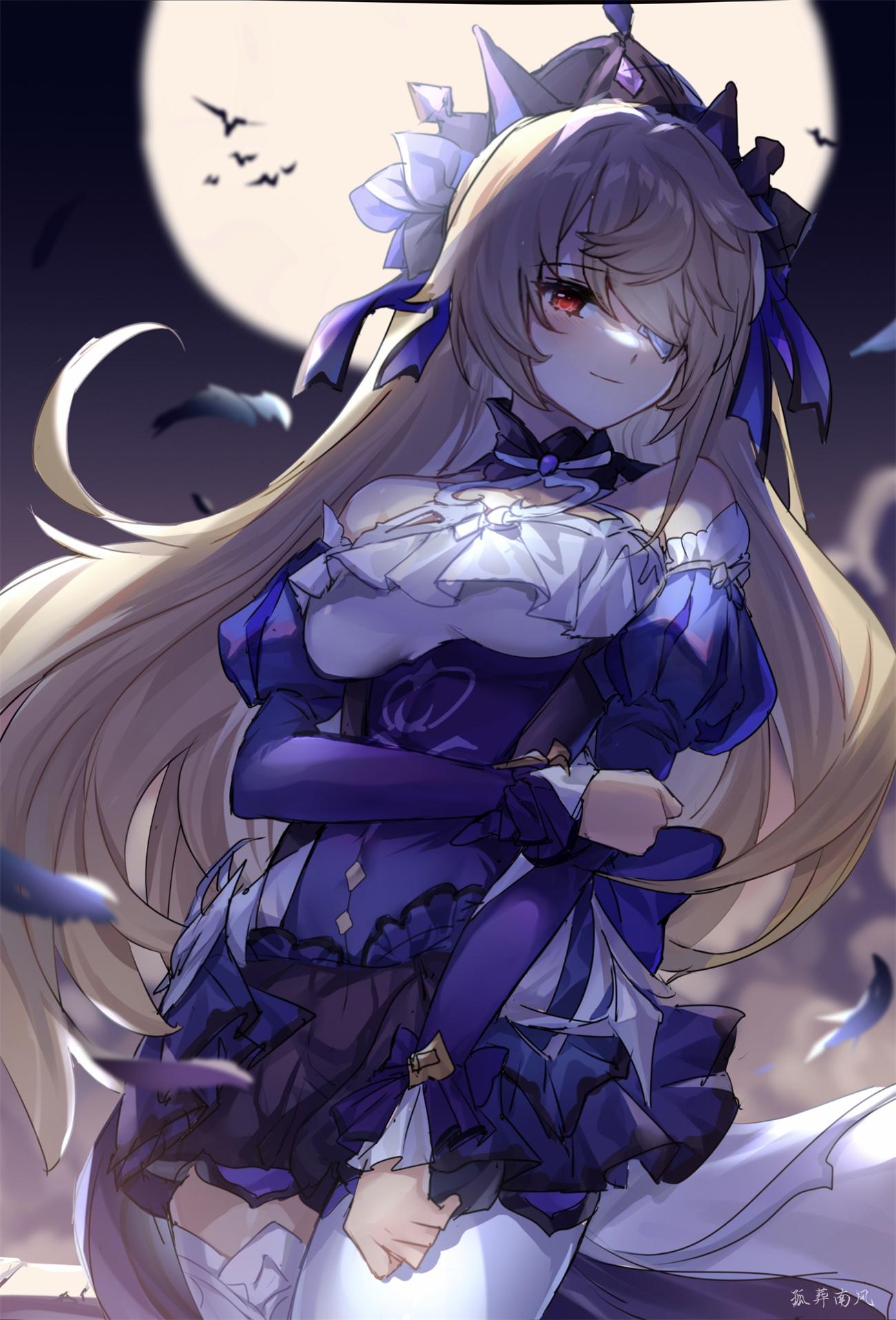 【插画美图】LOLITA少女 连衣裙 赛马娘 原神甘雨 JK制服美腿推荐 P站美图-第6张