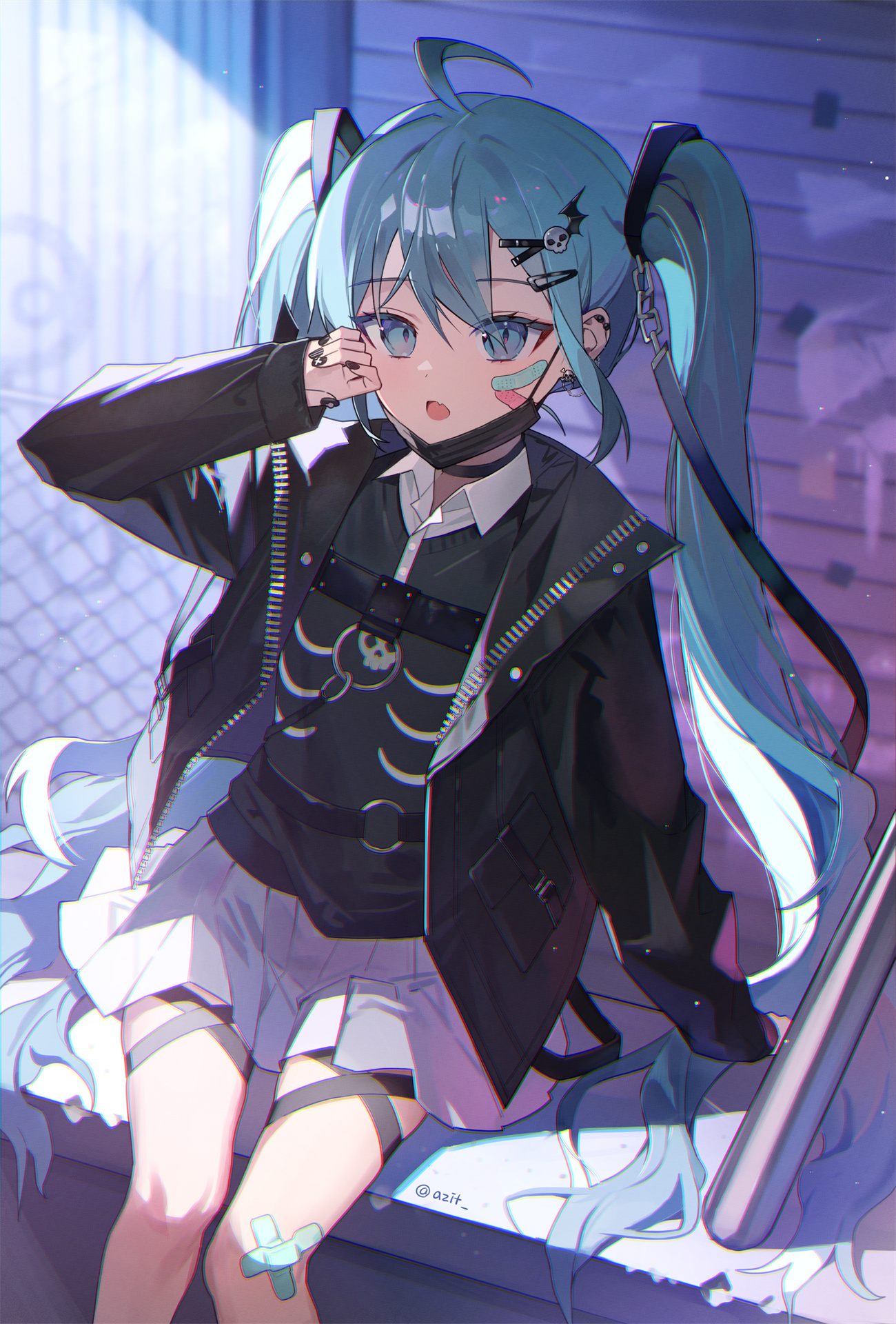 【插画美图】LOLITA少女 连衣裙 赛马娘 原神甘雨 JK制服美腿推荐 P站美图-第7张