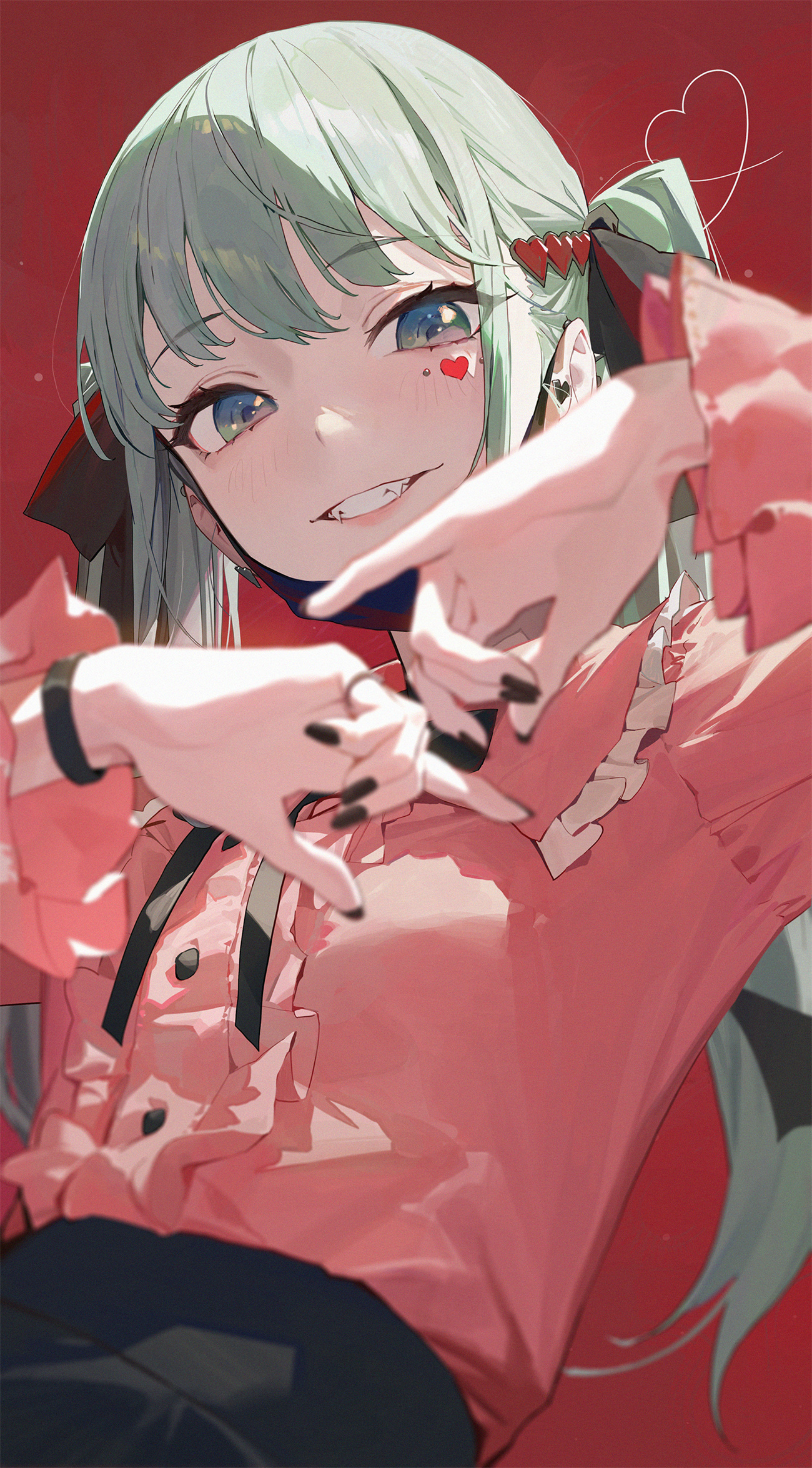 插画美图 初音ミク 初音未来  MIKU 手机壁纸@モ誰 P站美图-第1张