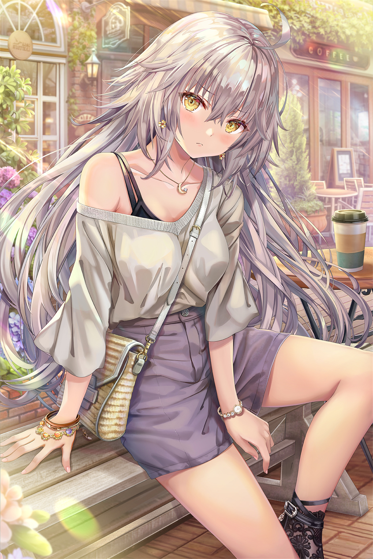 【插画美图】Fate/GrandOder 尼禄·克劳狄乌斯 Saber 黑贞德 冲田总司 伽摩 卡莲·奥尔黛西亚同人插画推荐 P站美图-第3张