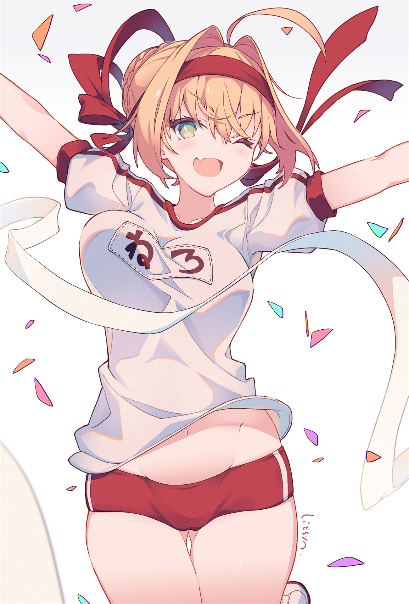 【插画美图】Fate/GrandOder 尼禄·克劳狄乌斯 Saber 黑贞德 冲田总司 伽摩 卡莲·奥尔黛西亚同人插画推荐 P站美图-第13张