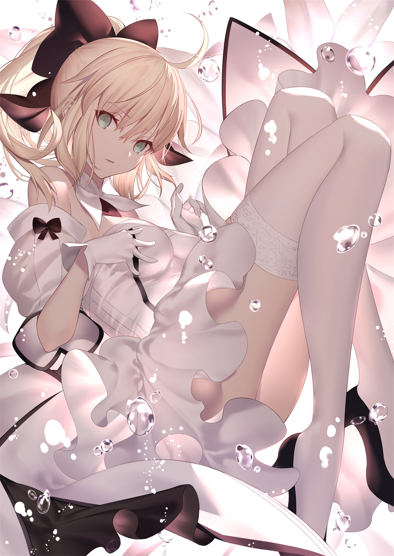 【插画美图】Fate/GrandOder 尼禄·克劳狄乌斯 Saber 黑贞德 冲田总司 伽摩 卡莲·奥尔黛西亚同人插画推荐 P站美图-第14张
