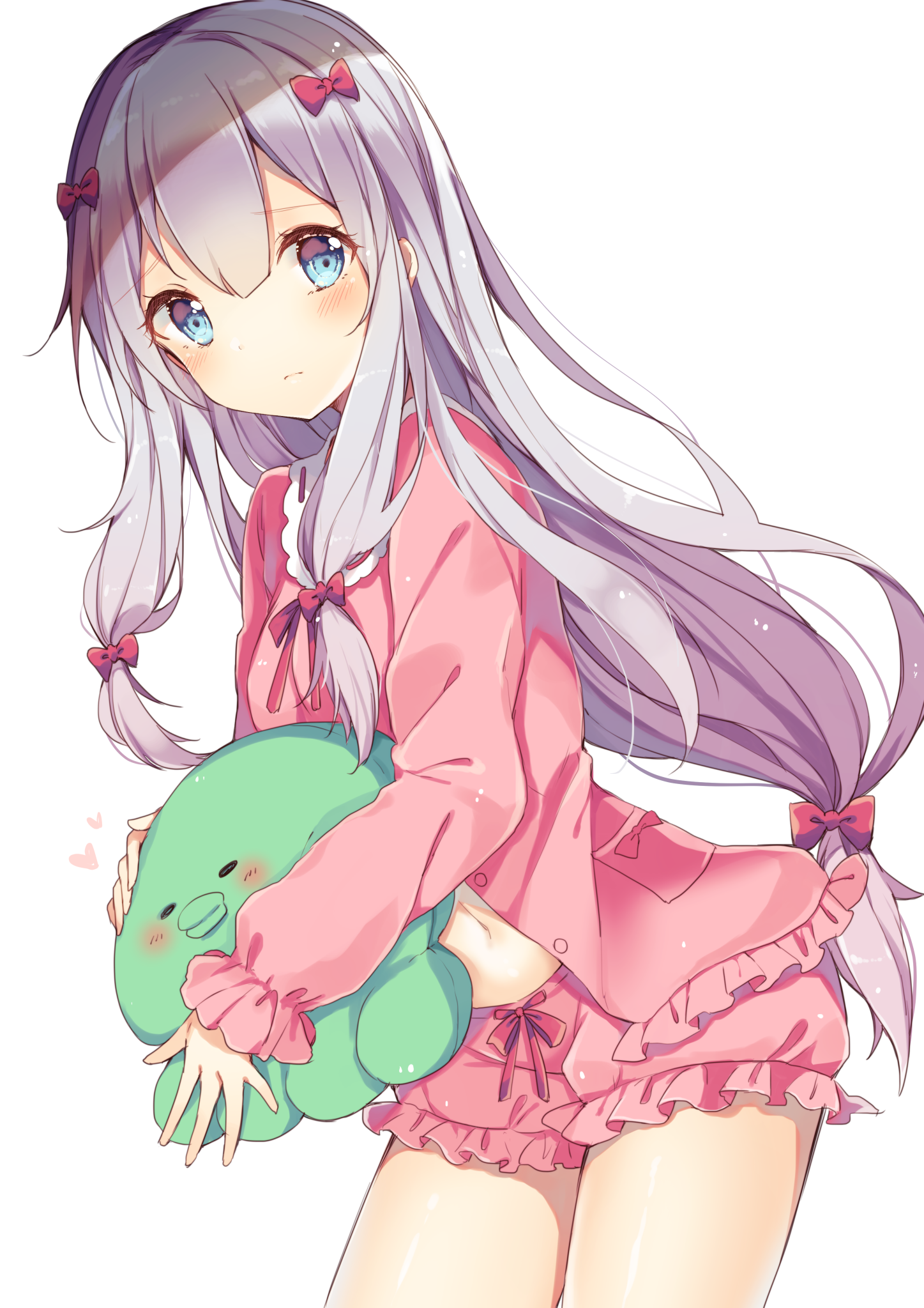 【插画美图】银发萝莉插画家 埃罗芒阿老师 和泉纱雾同人角色插画特辑 P站美图-第3张