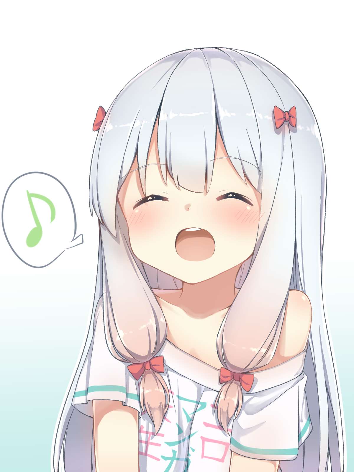 【插画美图】银发萝莉插画家 埃罗芒阿老师 和泉纱雾同人角色插画特辑 P站美图-第5张