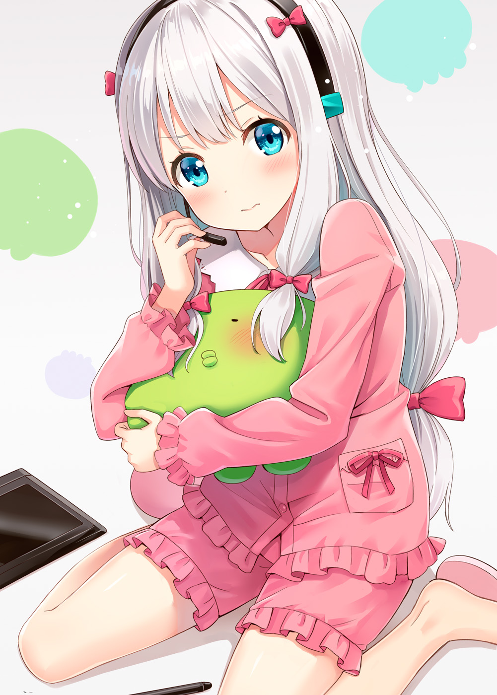 【插画美图】银发萝莉插画家 埃罗芒阿老师 和泉纱雾同人角色插画特辑 P站美图-第13张