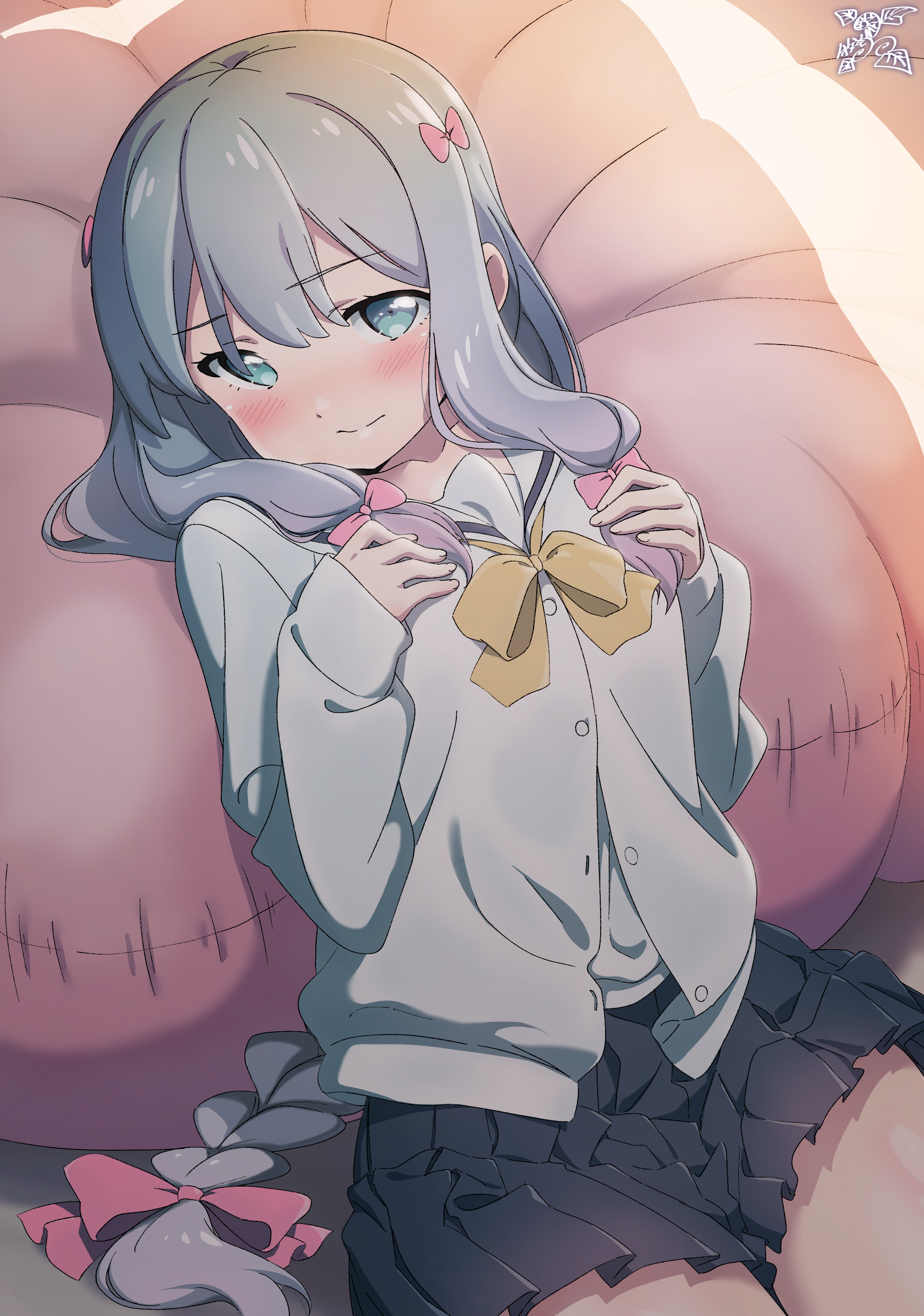 【插画美图】银发萝莉插画家 埃罗芒阿老师 和泉纱雾同人角色插画特辑 P站美图-第14张