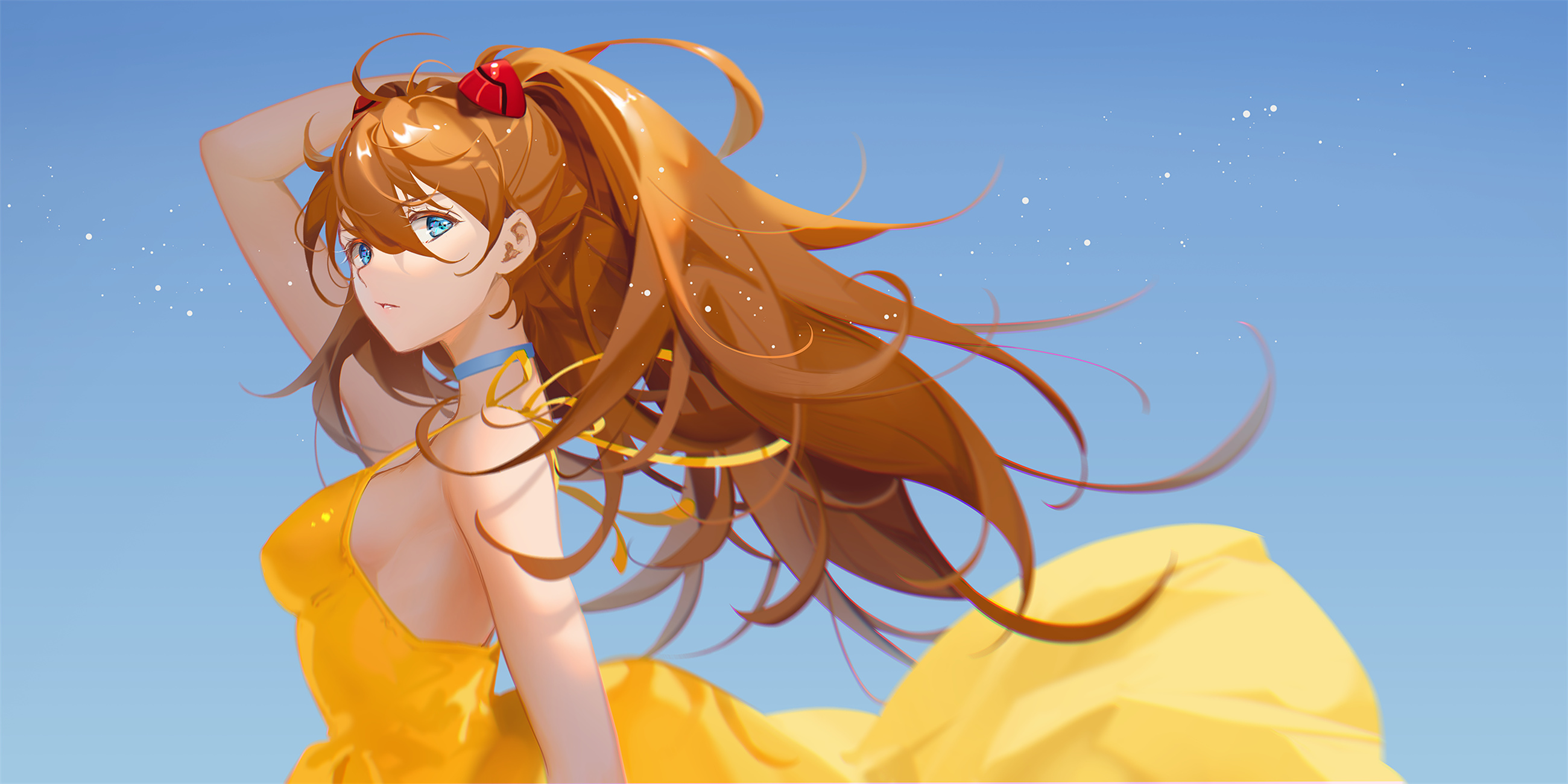【插画美图】新世纪福音战士 三无少女 绫波丽和天才儿童明日香同人插画特辑 P站美图-第2张