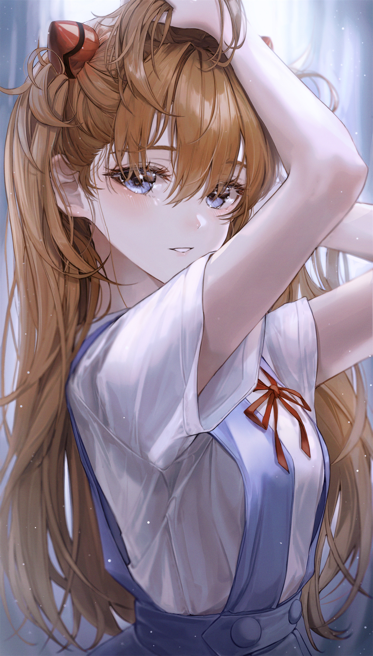 【插画美图】新世纪福音战士 三无少女 绫波丽和天才儿童明日香同人插画特辑 P站美图-第5张
