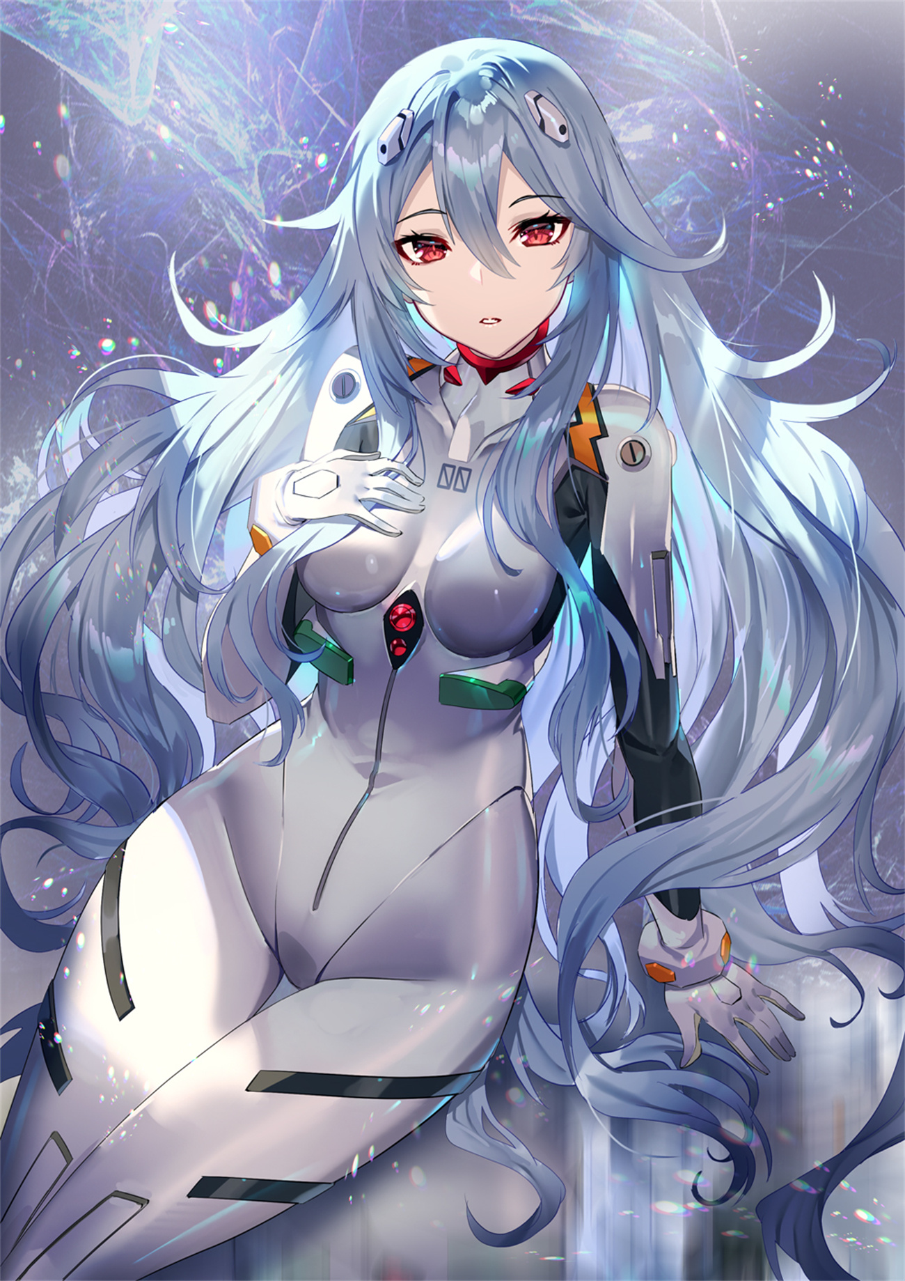 【插画美图】新世纪福音战士 三无少女 绫波丽和天才儿童明日香同人插画特辑 P站美图-第7张