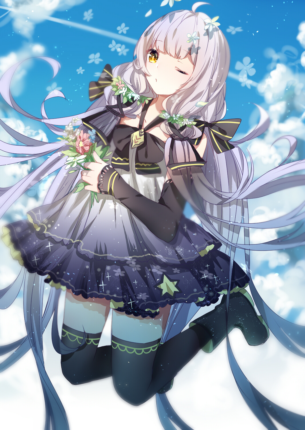 【插画美图】温柔细致的十五岁少女 洛天依同人插画特辑 P站美图-第2张