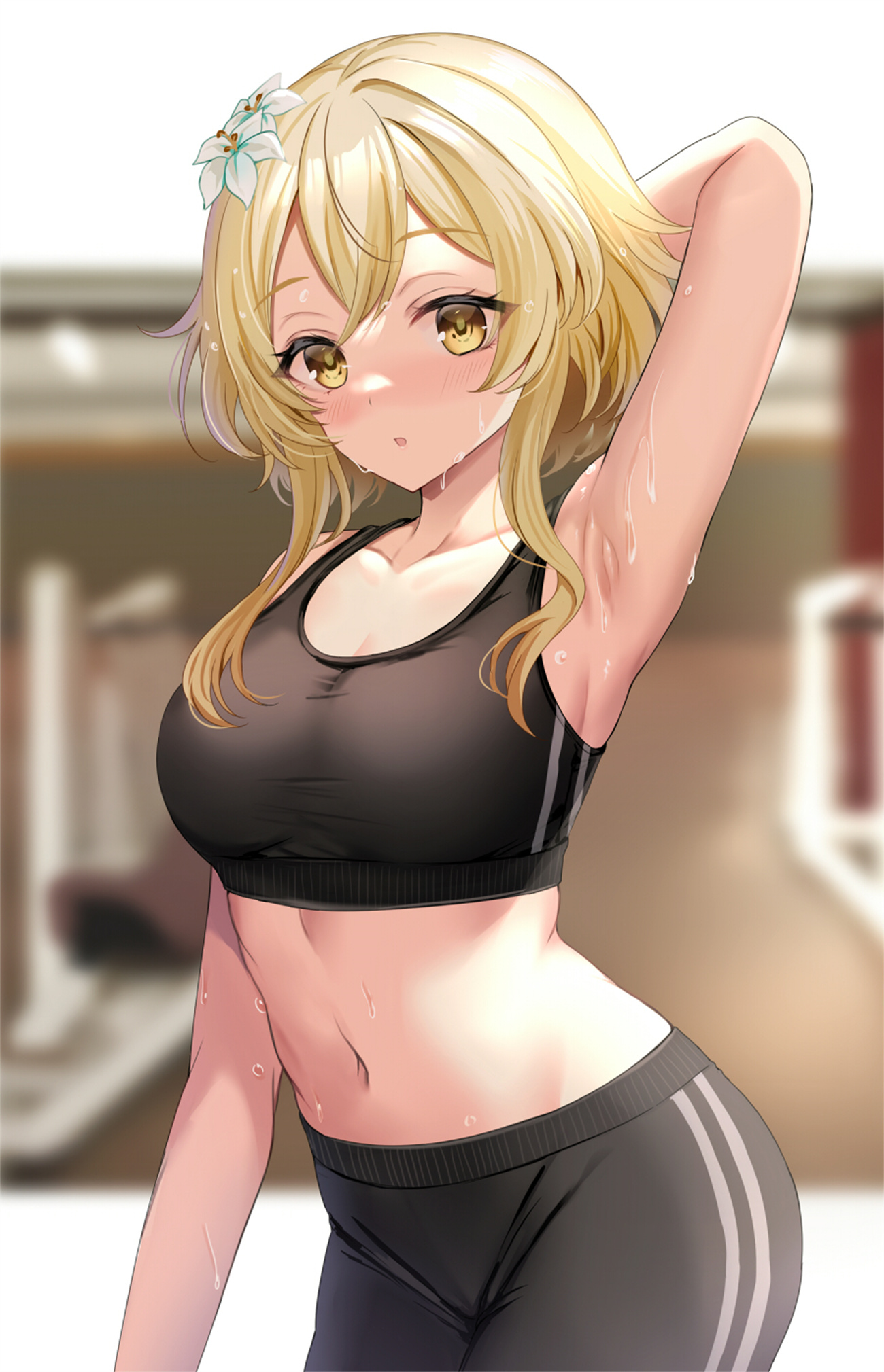 【插画美图】今天是爱运动的女孩子，你呢，爱运动呢还是死肥宅？ P站美图-第7张