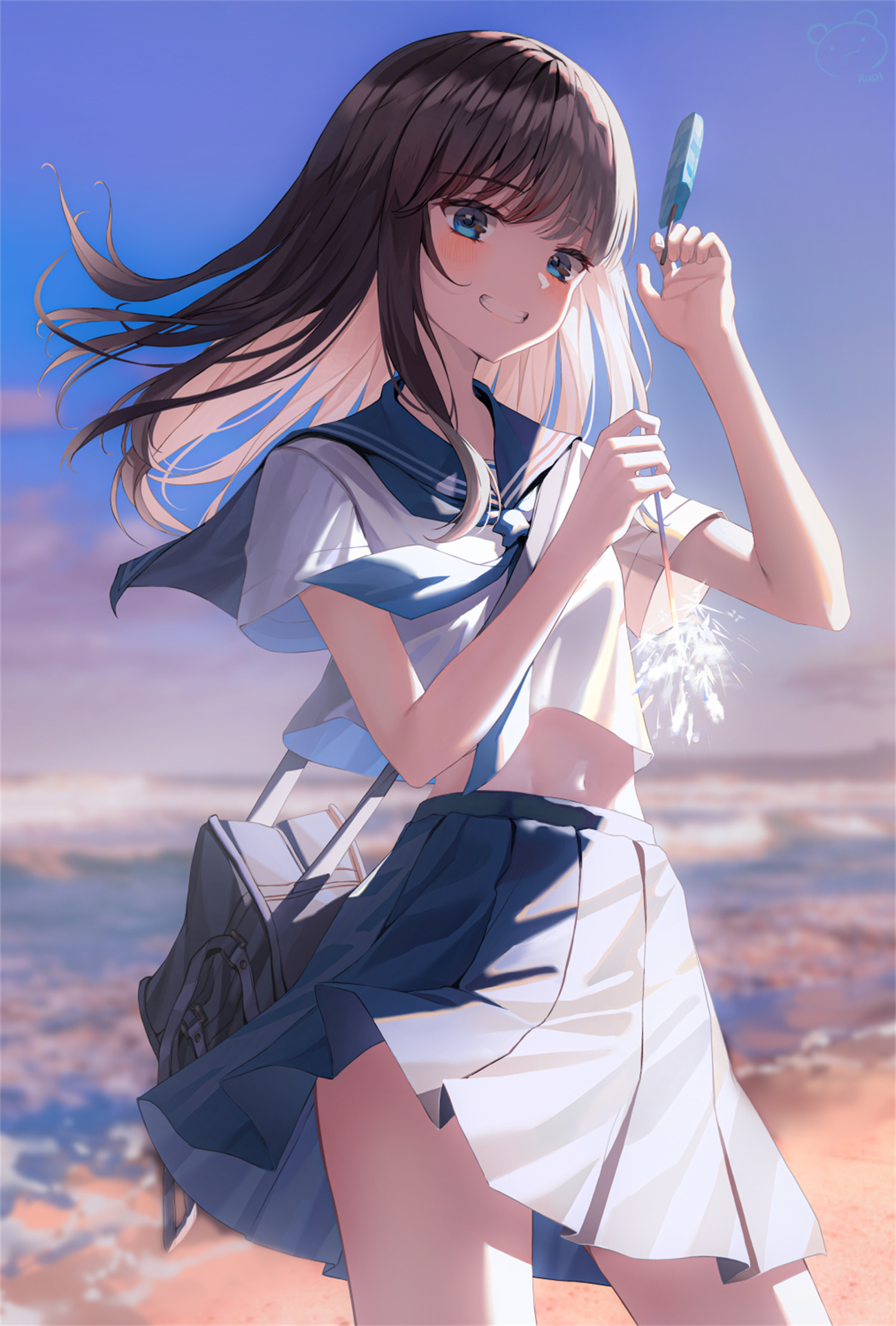 【插画美图】原神 甘雨 蛍 草神 赛马娘 目白麦昆 猫耳 JK制服 今日热榜插画推荐 P站美图-第11张