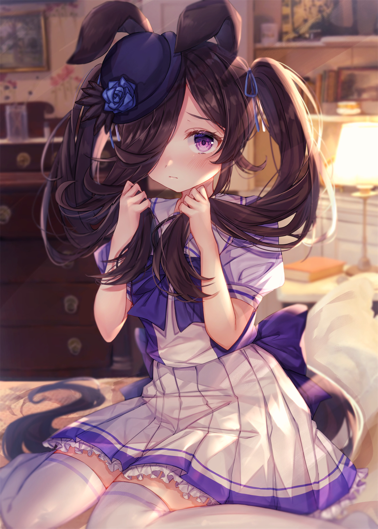【插画美图】赛马娘 米浴 目白麦昆 重炮 星云天空 里见光钻插画特辑 P站美图-第4张