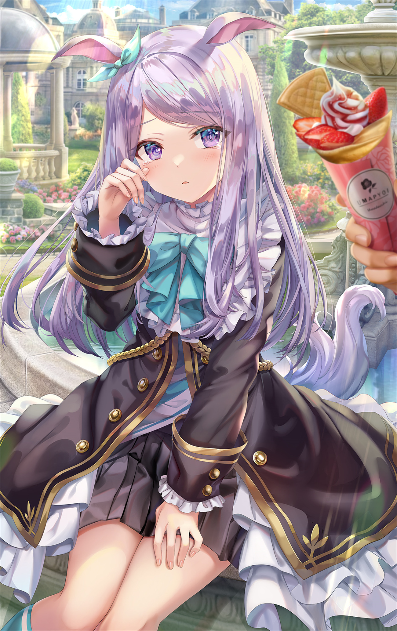 【插画美图】赛马娘 米浴 目白麦昆 重炮 星云天空 里见光钻插画特辑 P站美图-第5张