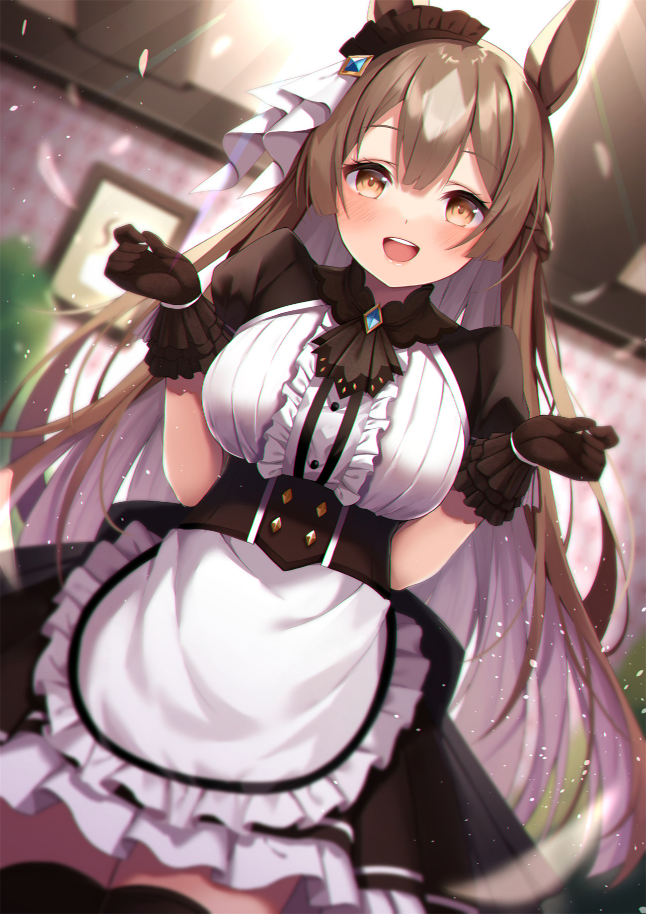 【插画美图】赛马娘 米浴 目白麦昆 重炮 星云天空 里见光钻插画特辑 P站美图-第8张