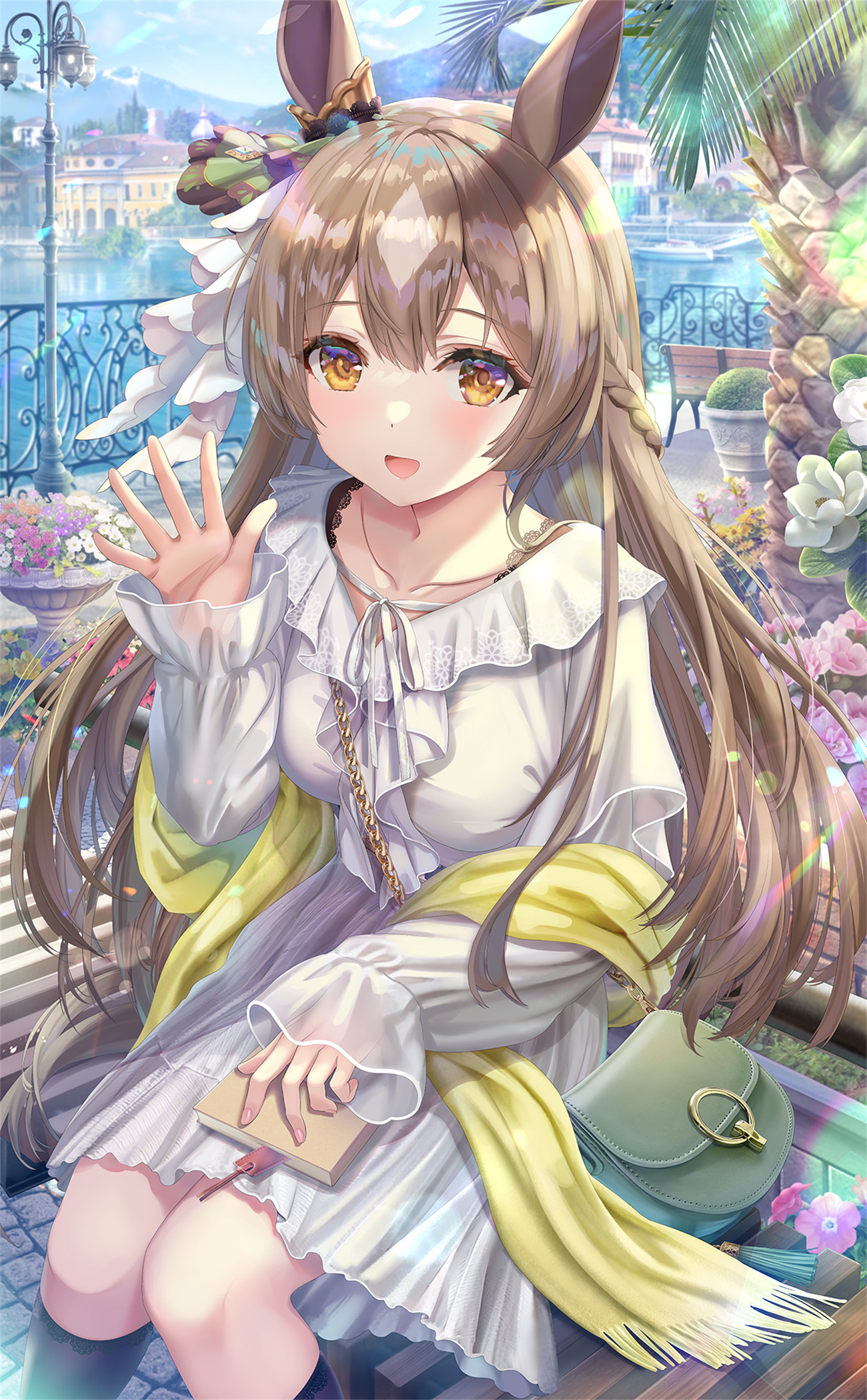 【插画美图】赛马娘 米浴 目白麦昆 重炮 星云天空 里见光钻插画特辑 P站美图-第10张