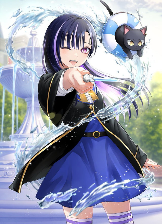 漫画《黑猫与魔女的教室》第二卷封面公布